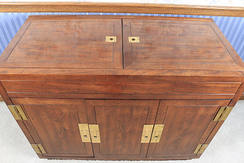 Vintage Oak Sideboard by Henredon