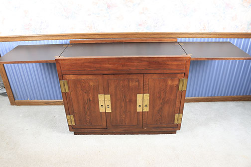Vintage Oak Sideboard by Henredon