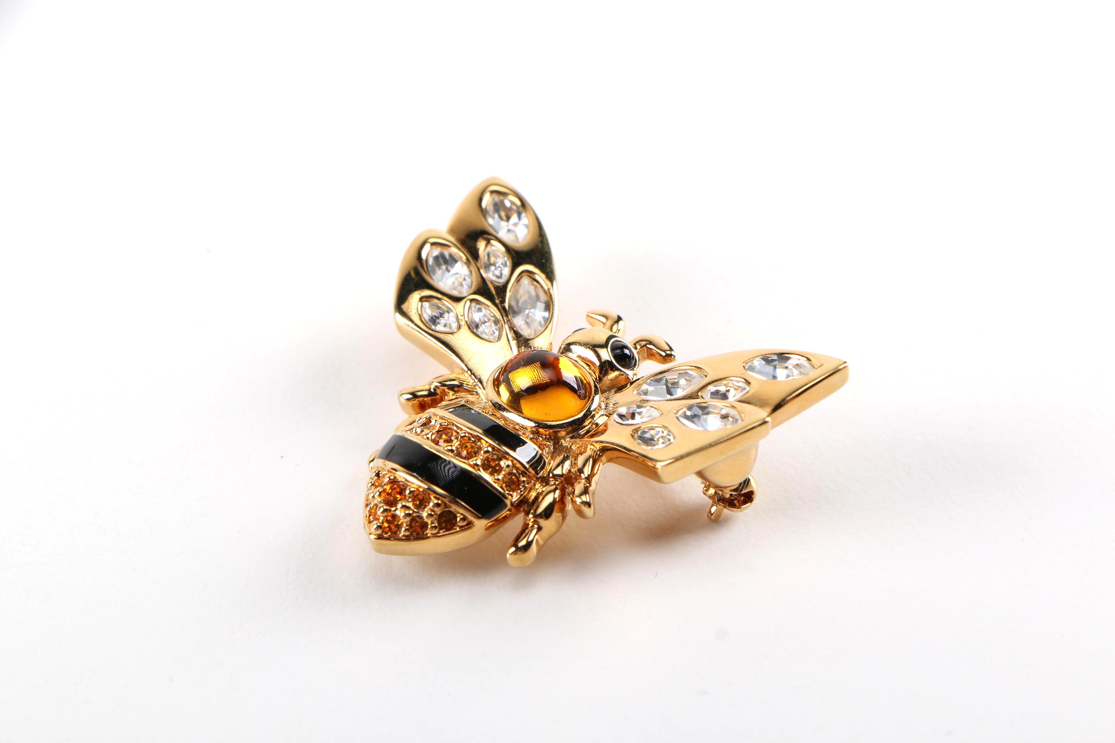 Assorted Brooches Including St. John and Swarovski