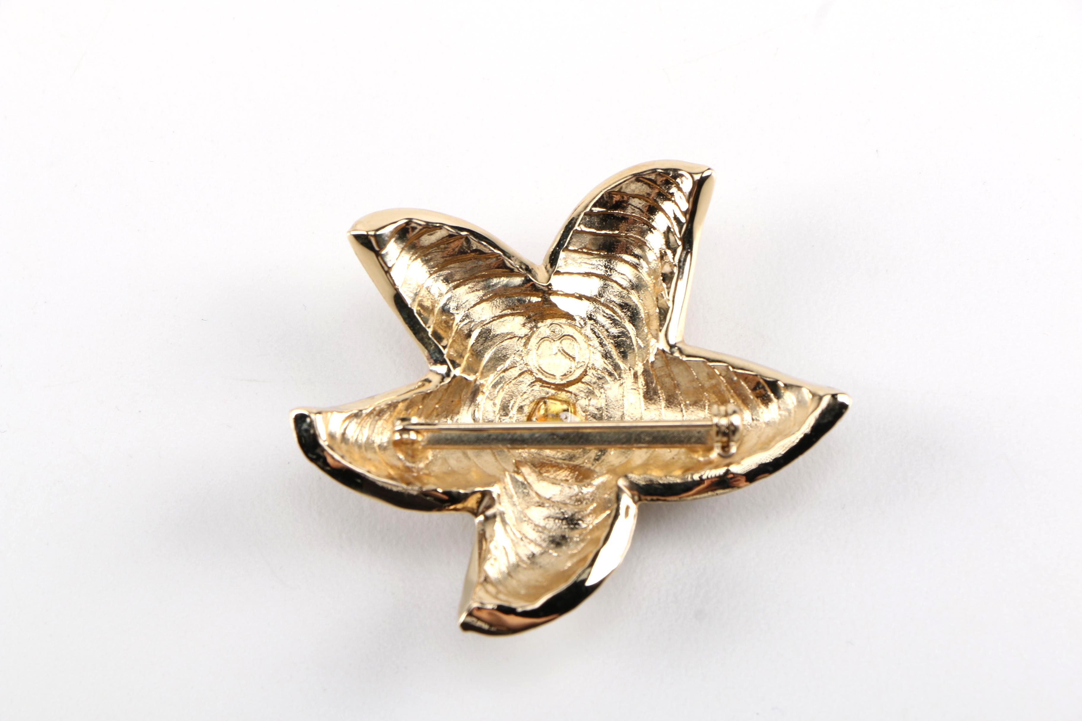 Assorted Brooches Including St. John and Swarovski