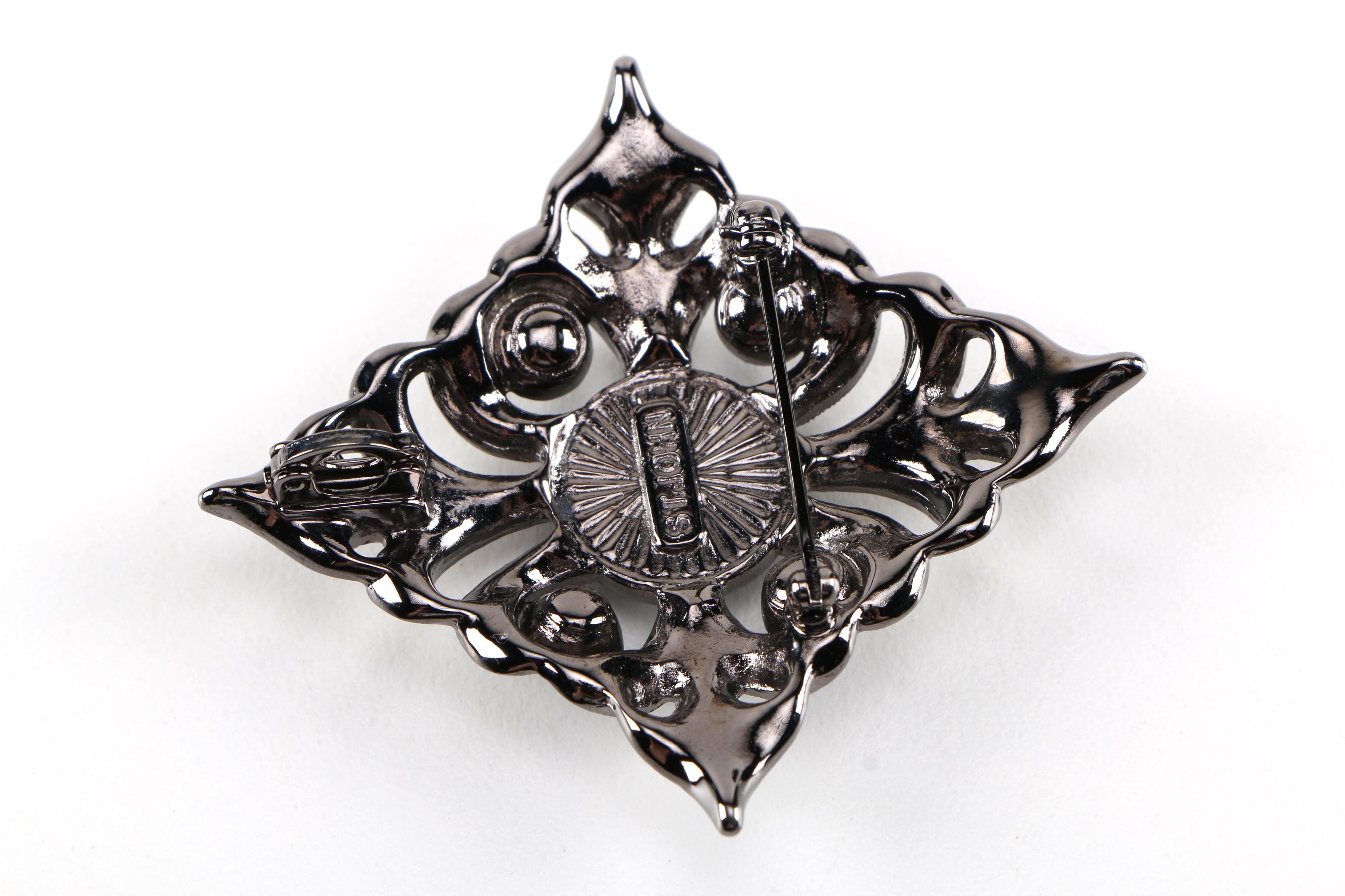 Assorted Brooches Including St. John and Swarovski