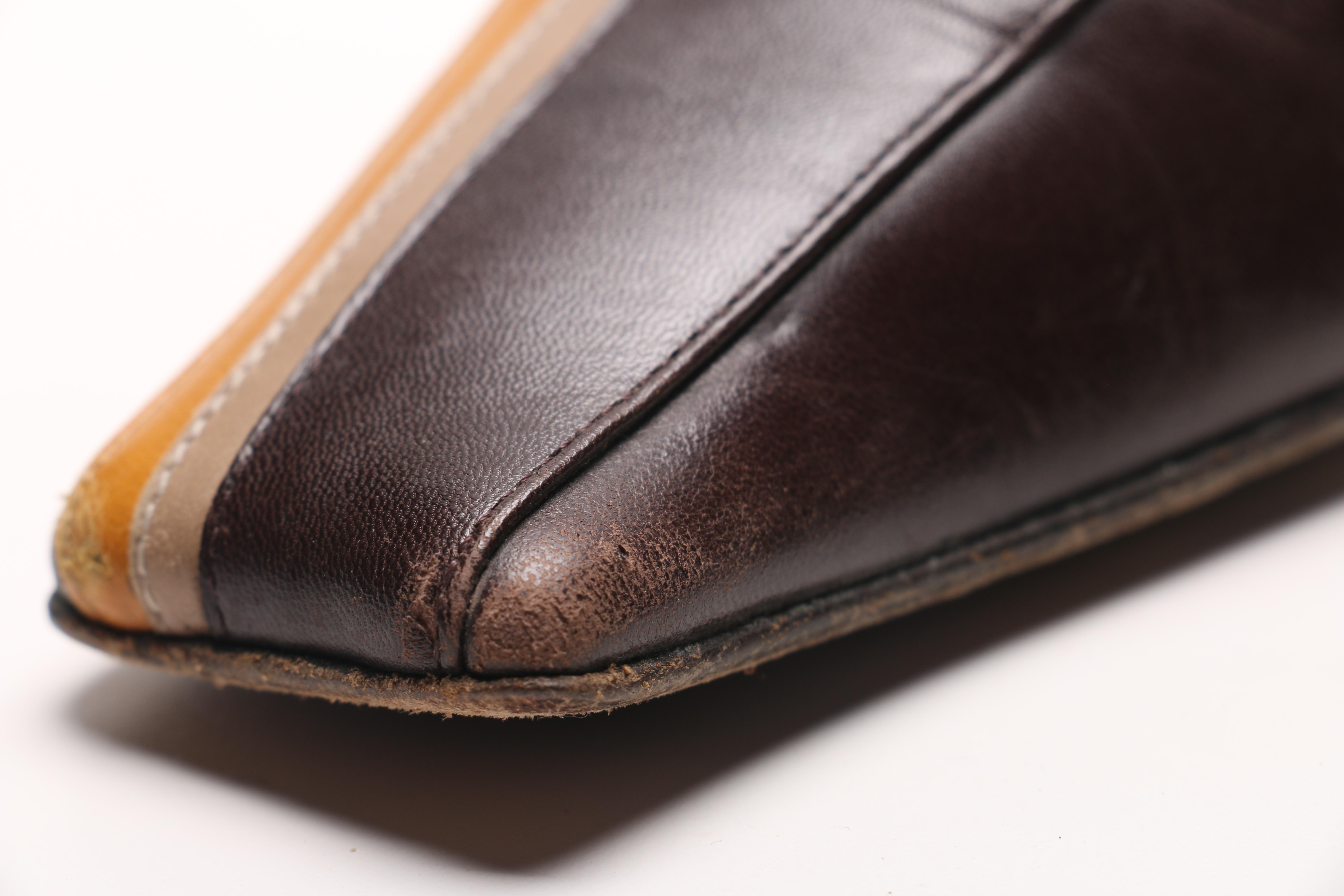 Prada Brown Leather Loafers