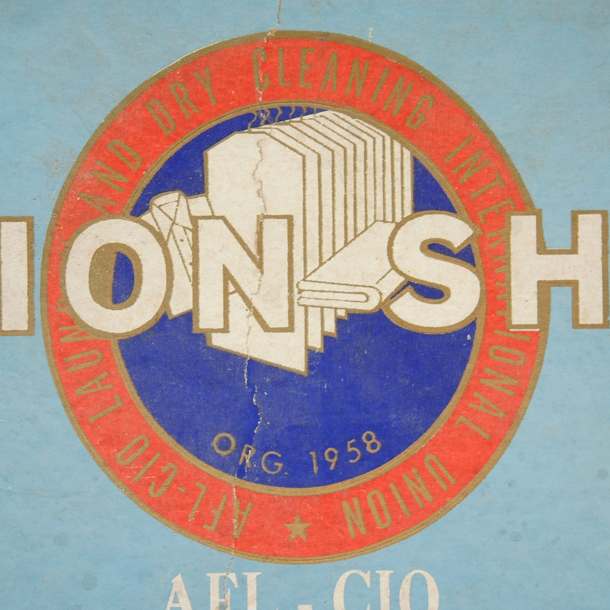 AFL-CIO Union Sign and On-Strike Sandwich Boards
