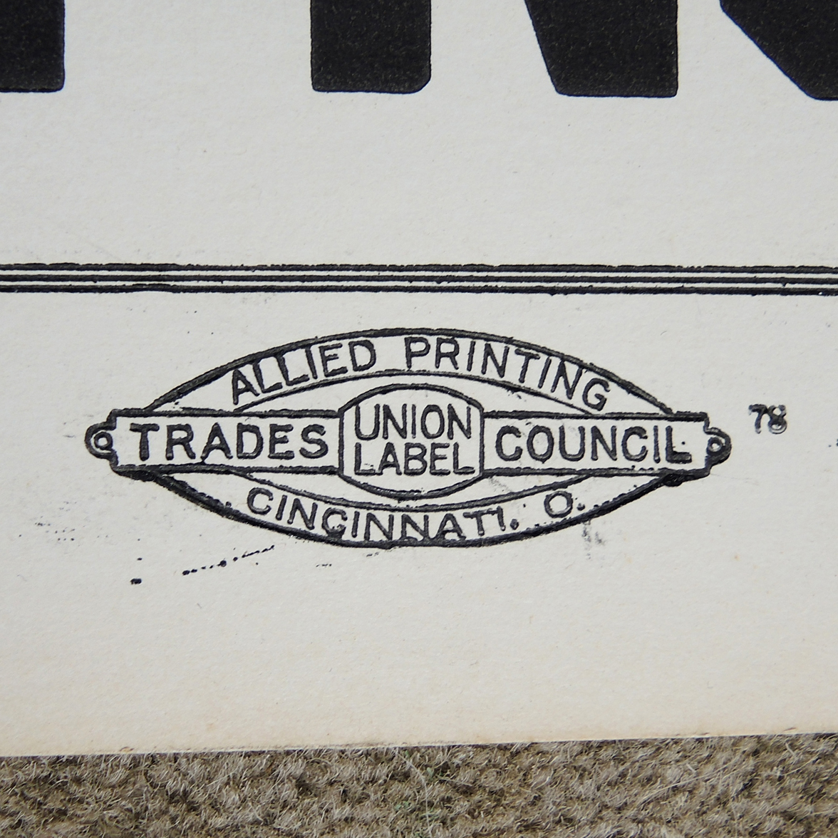 AFL-CIO Union Sign and On-Strike Sandwich Boards