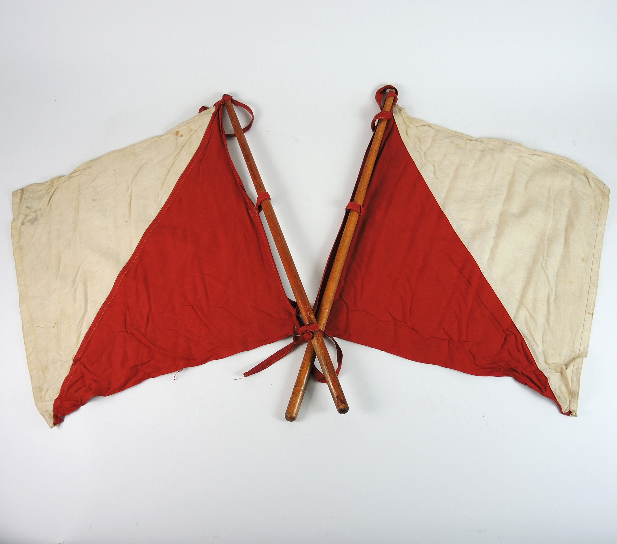 WWI US Army Semaphore Flag Kit of the Signal Corps