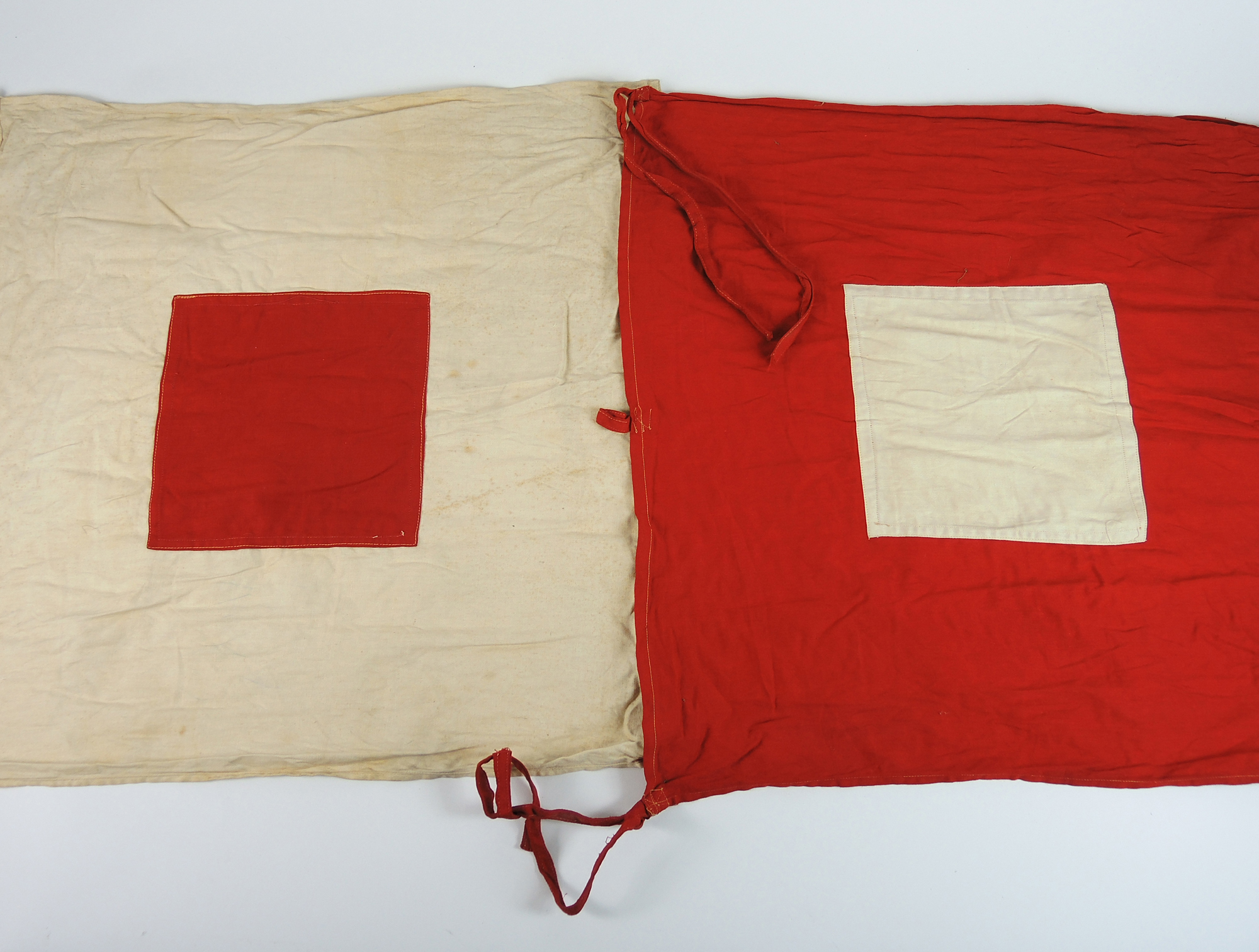 WWI US Army Semaphore Flag Kit of the Signal Corps