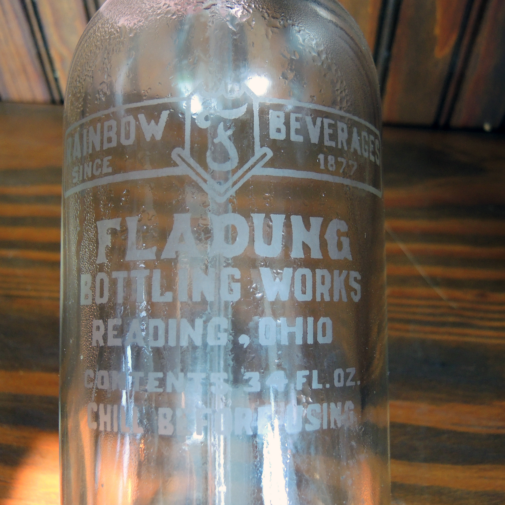 Vintage Ohio and Kentucky Seltzer Bottles with Advertising