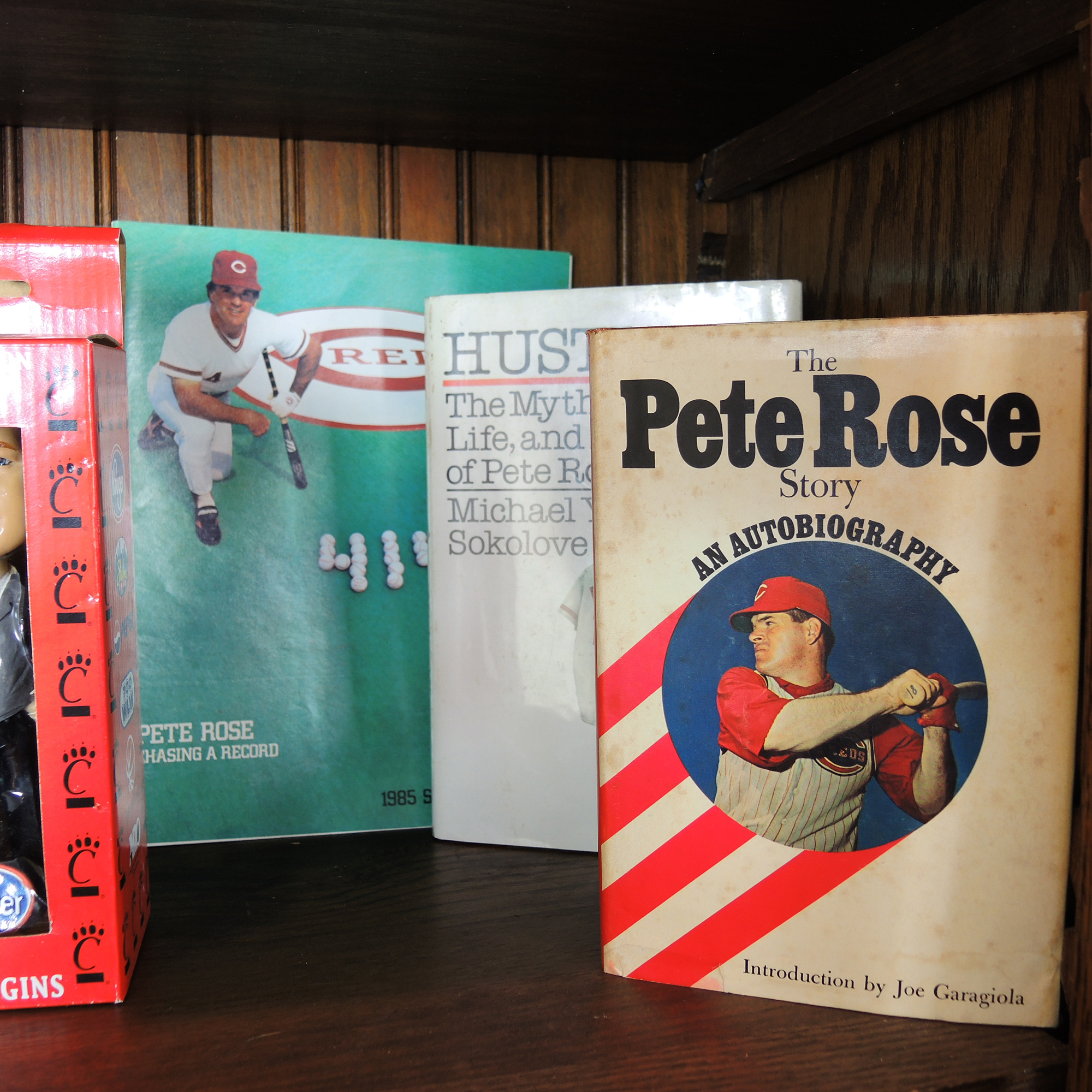 Vintage Cincinnati Reds Baseball and Bengals Football Memorabilia