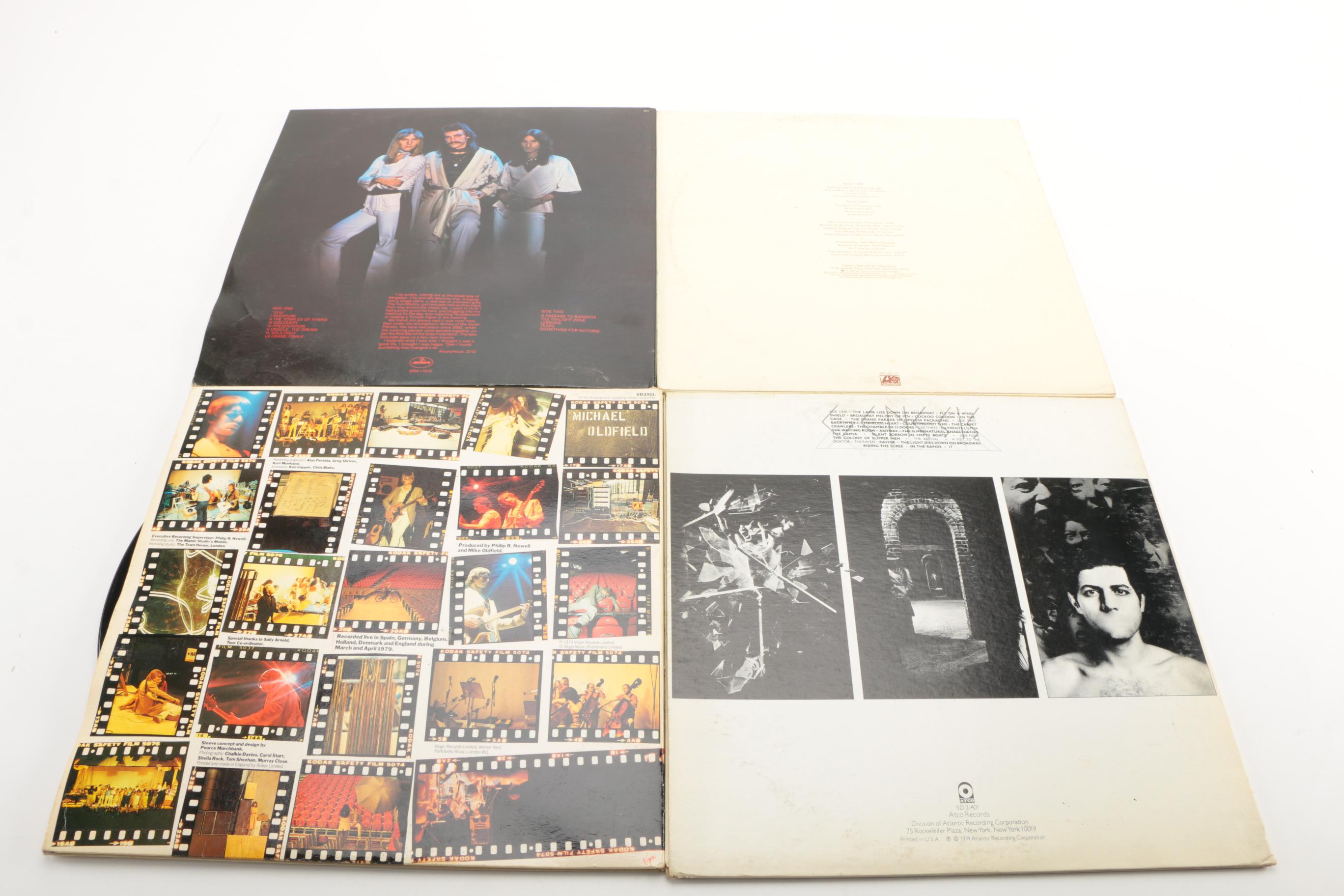 Vintage Prog and Rock LPs Including Rush, Genesis and Neil Young