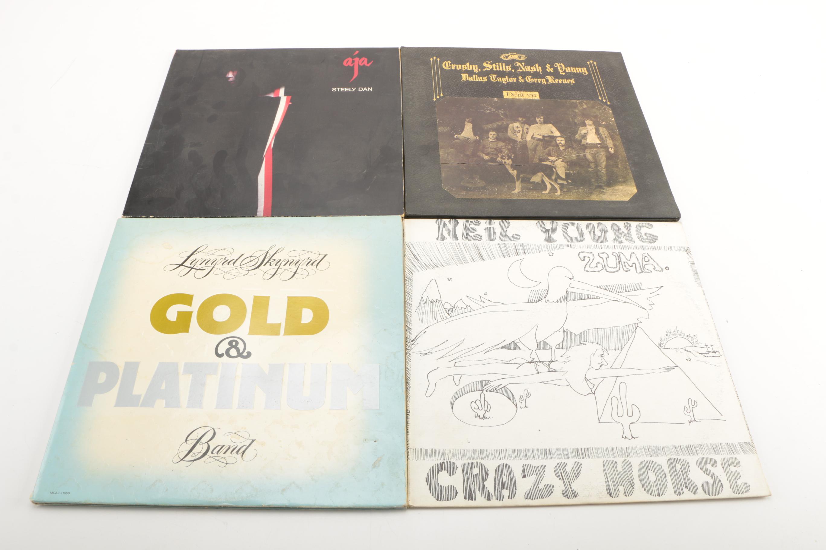 Vintage Prog and Rock LPs Including Rush, Genesis and Neil Young