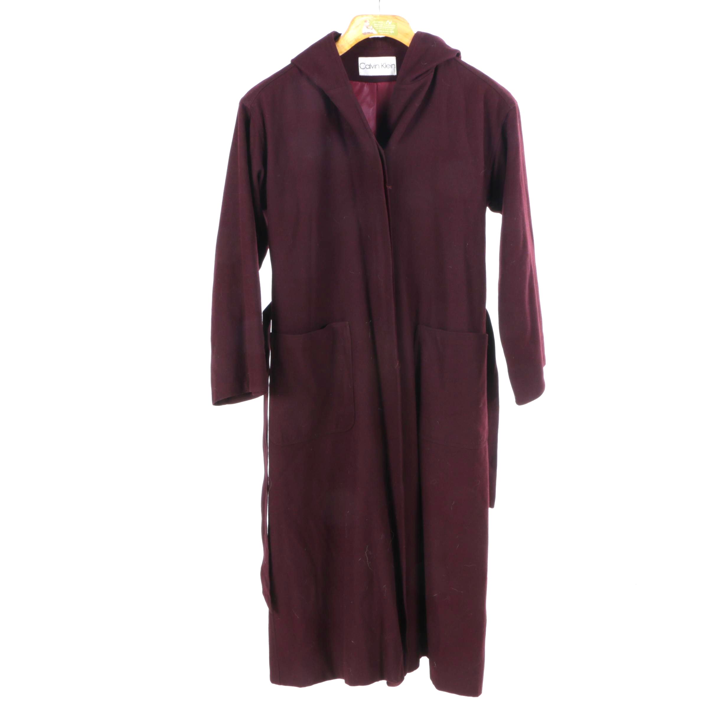 Vintage Calvin Klein Hooded Coat