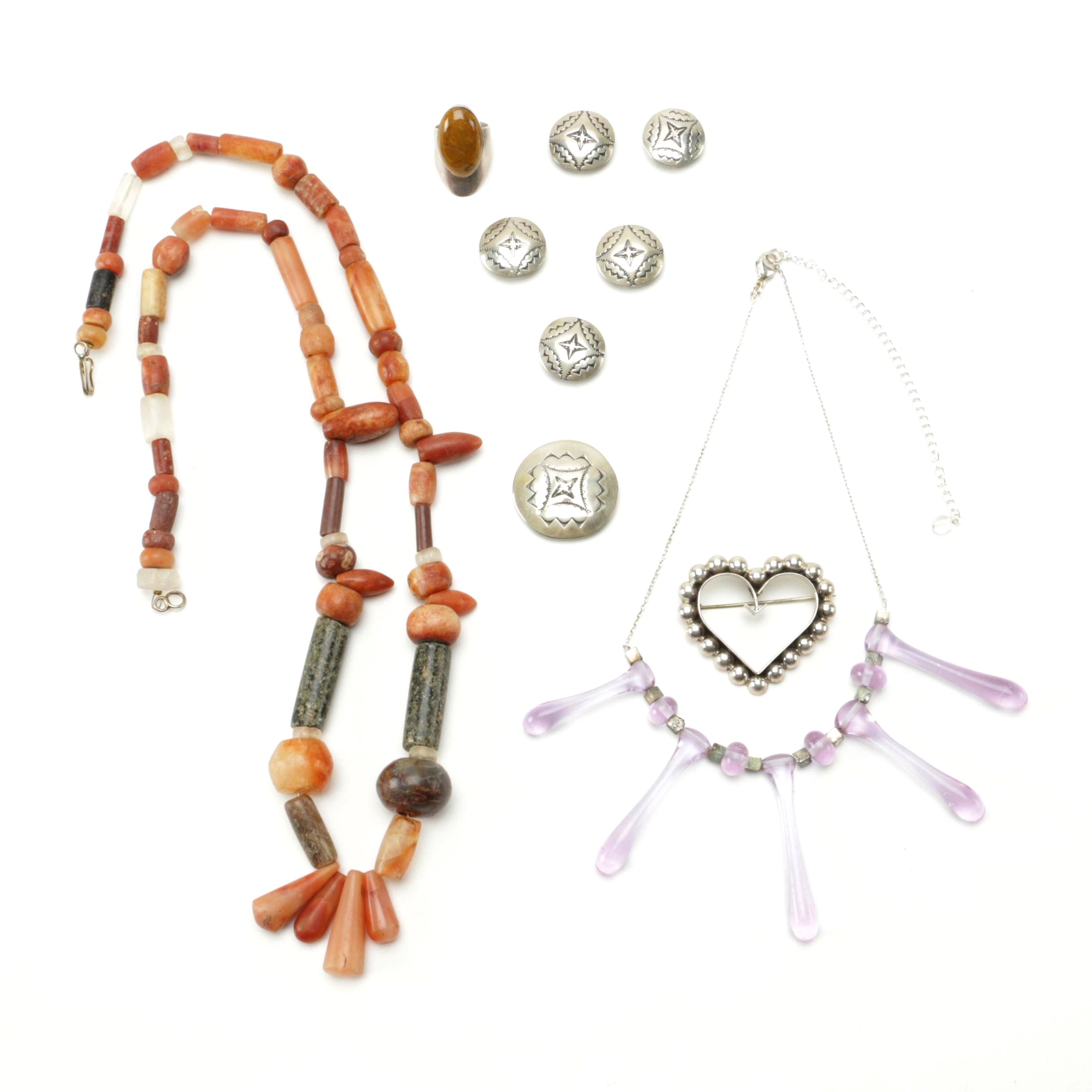 Assorted Sterling Silver Jewelry