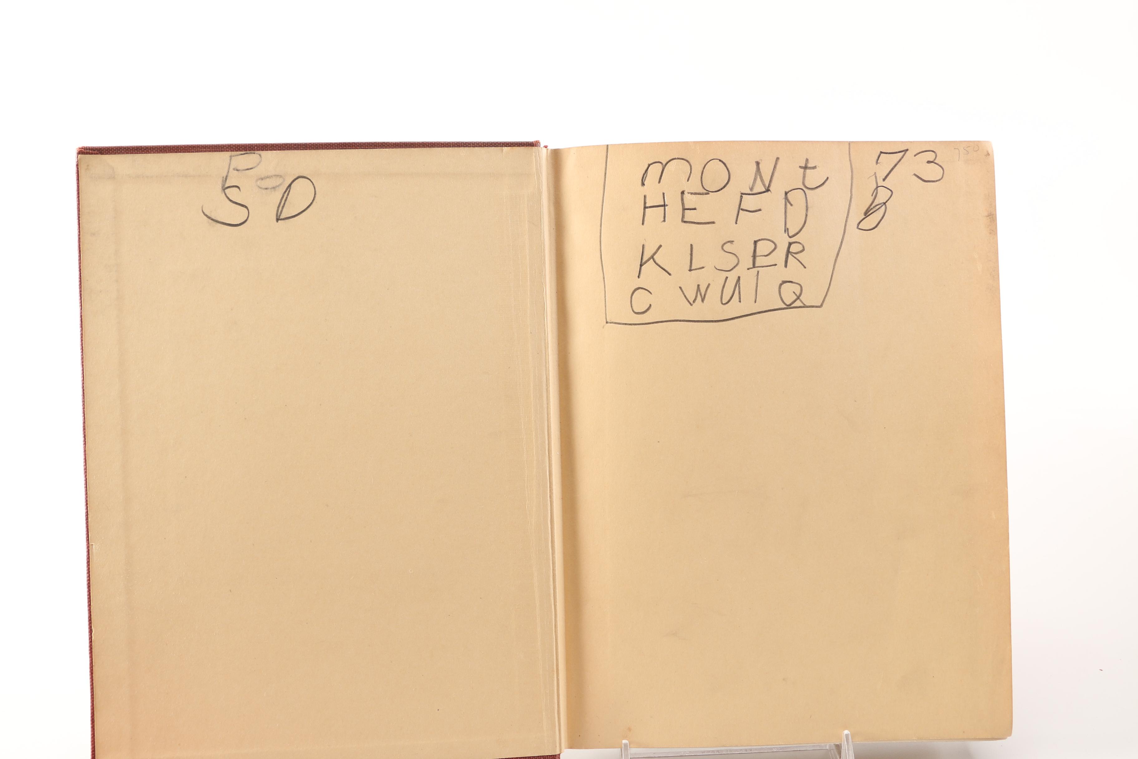 1942 First Edition "The Secret life of Salvador Dali" by Salvadore Dali