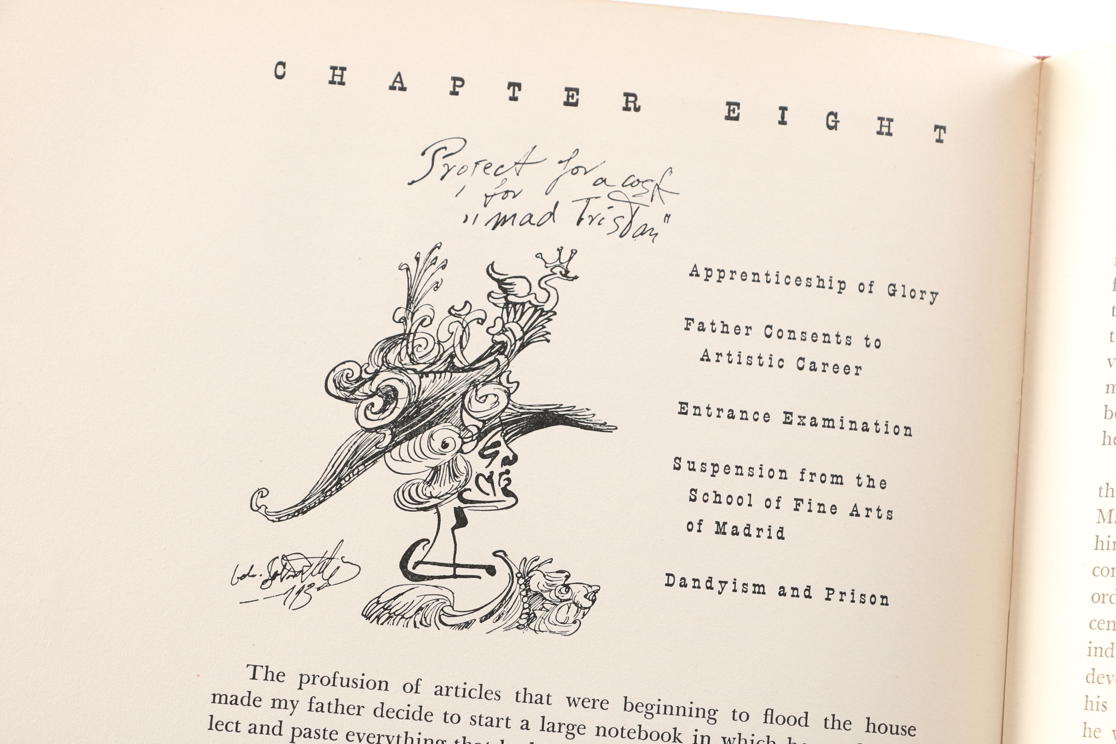 1942 First Edition "The Secret life of Salvador Dali" by Salvadore Dali