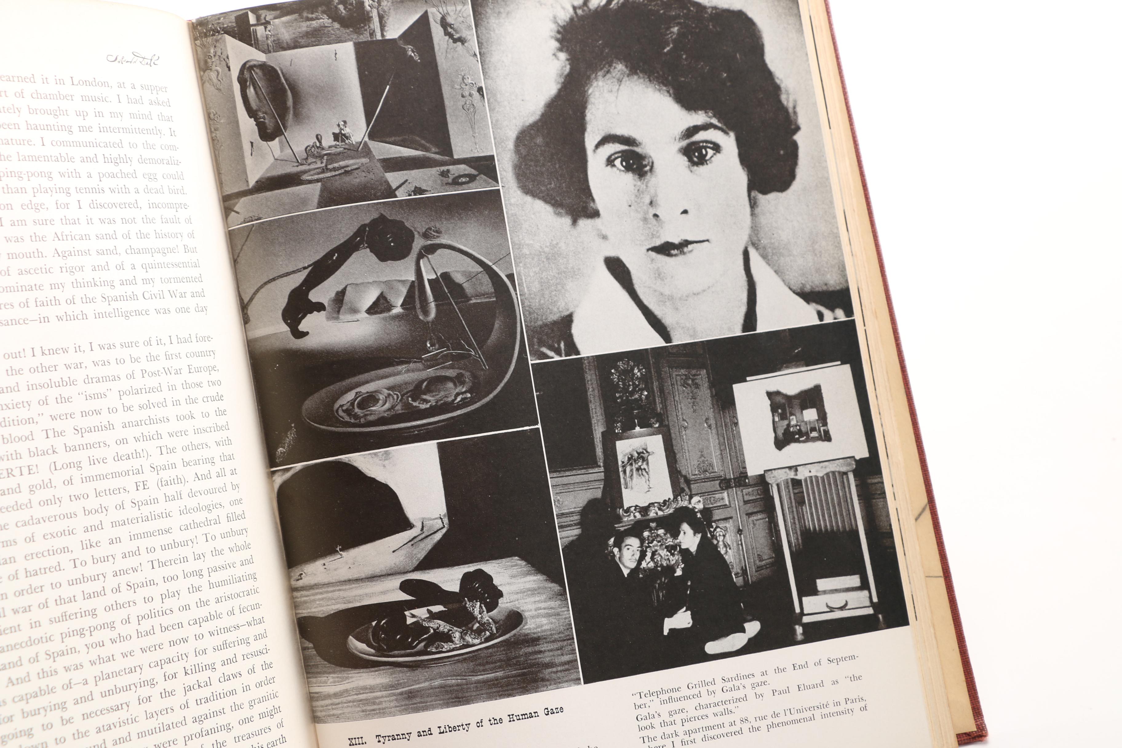 1942 First Edition "The Secret life of Salvador Dali" by Salvadore Dali