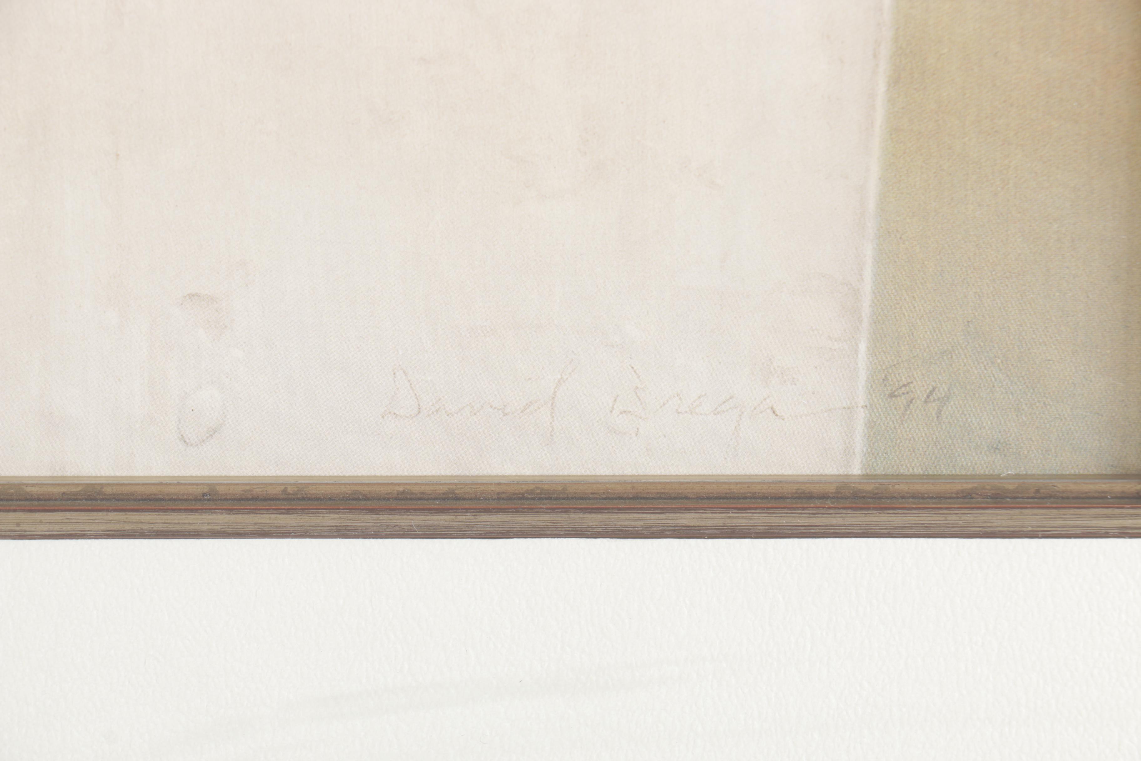 Offset Lithograph After David Brega "The Four Tops"