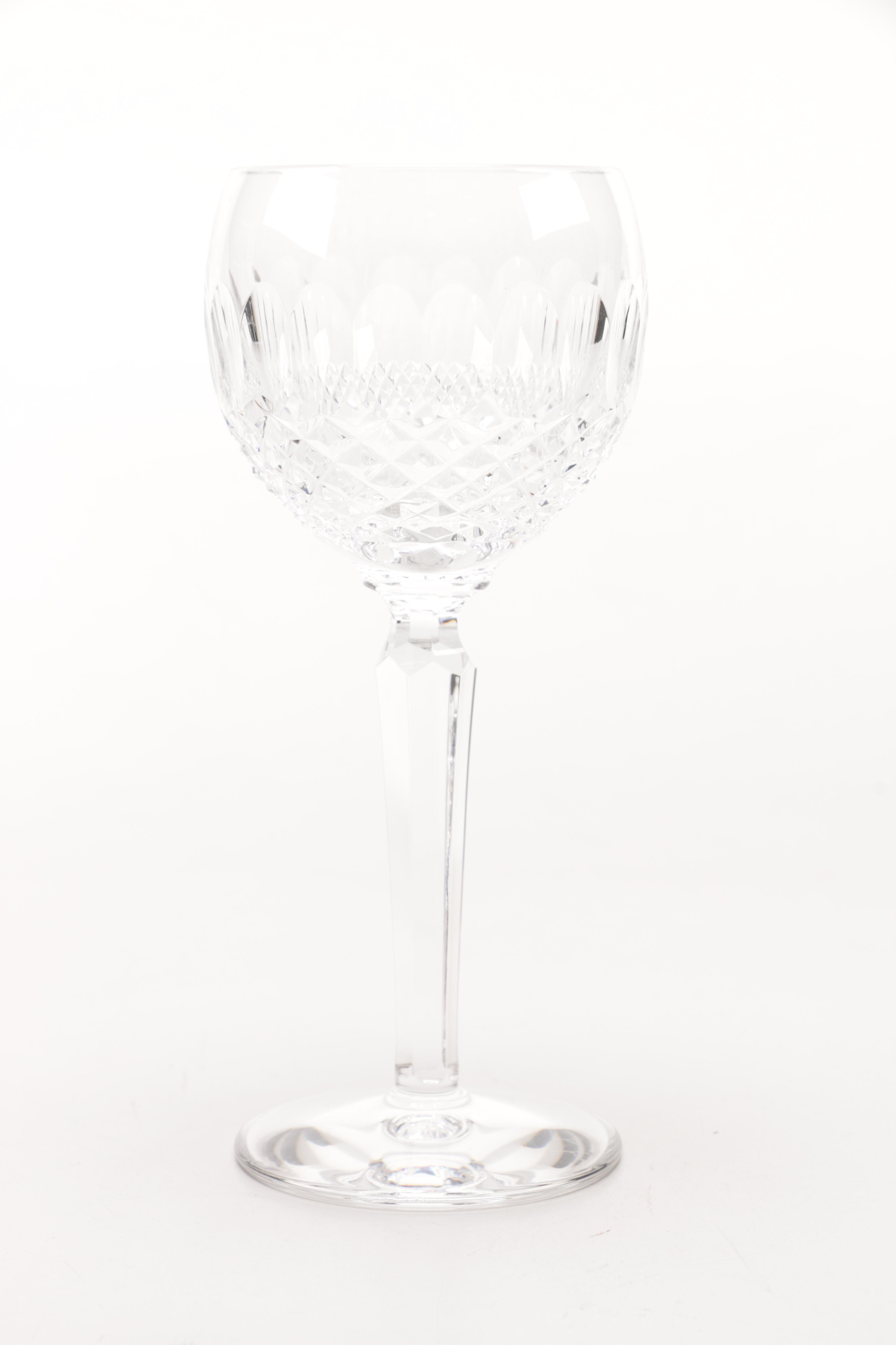 Waterford Crystal "Colleen" Hock Wine Glasses