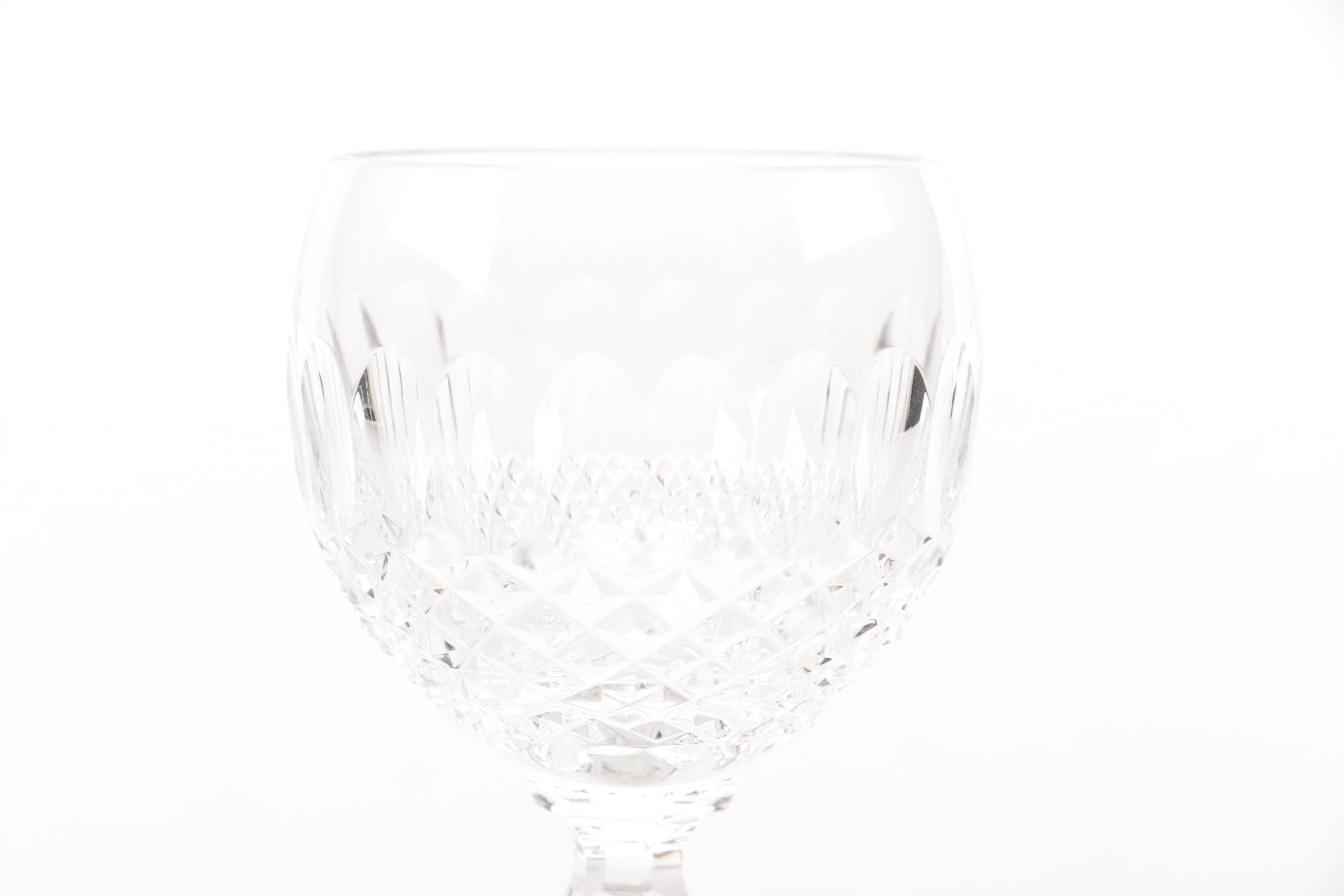 Waterford Crystal "Colleen" Hock Wine Glasses