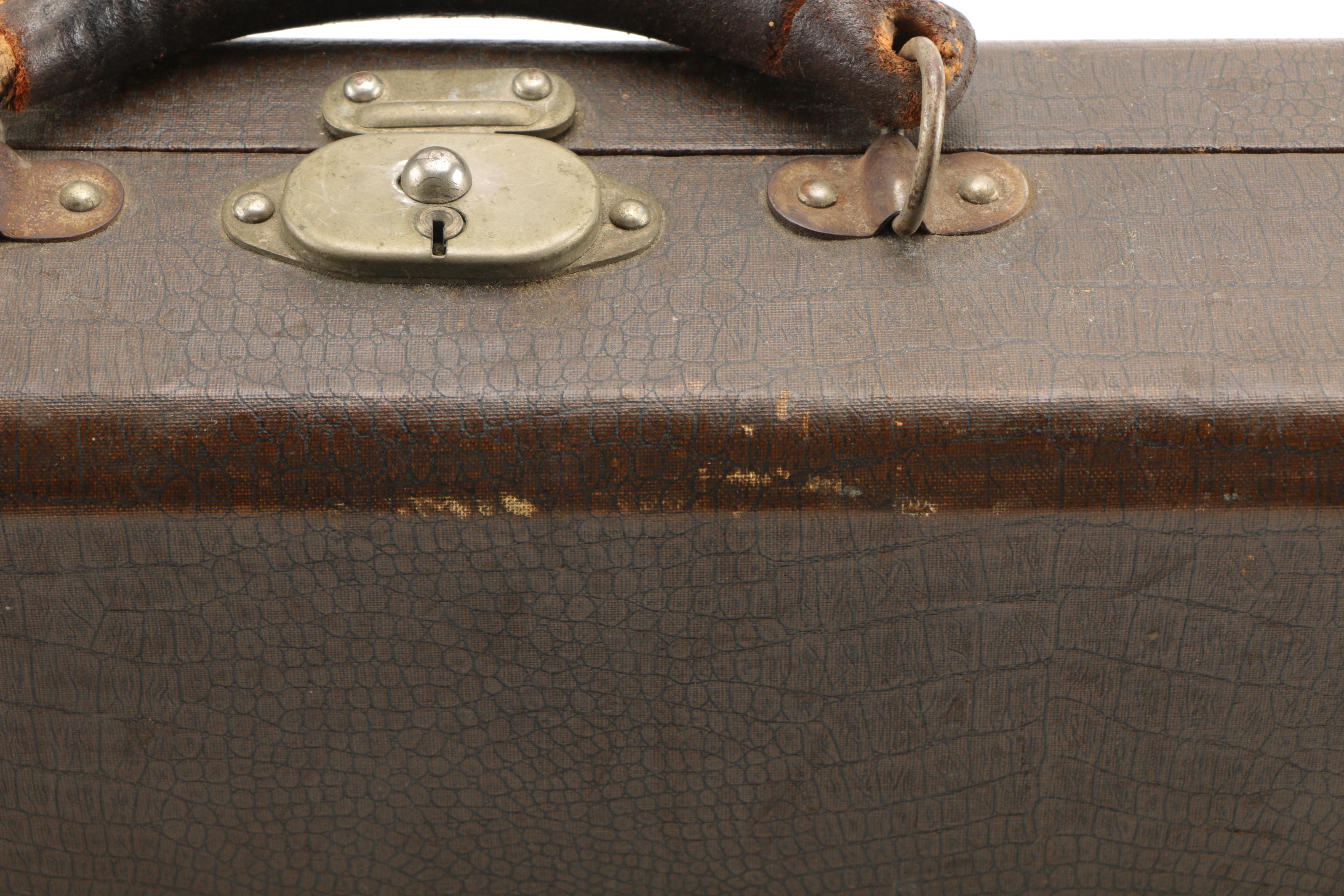 Vintage H.N. White Gladiator Trumpet and Faux Alligator Case