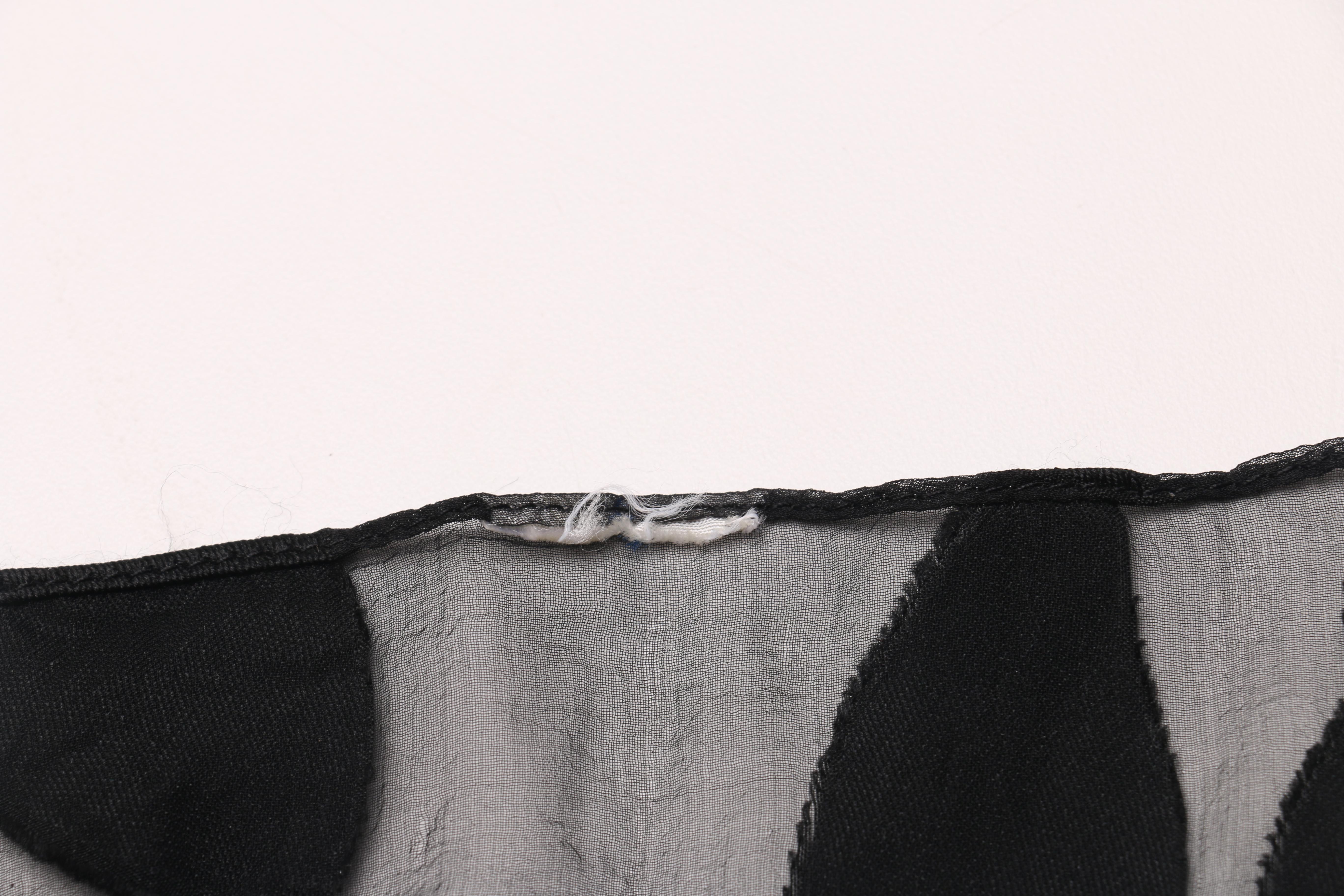 Yves Saint Laurent Polka Dot Scarf