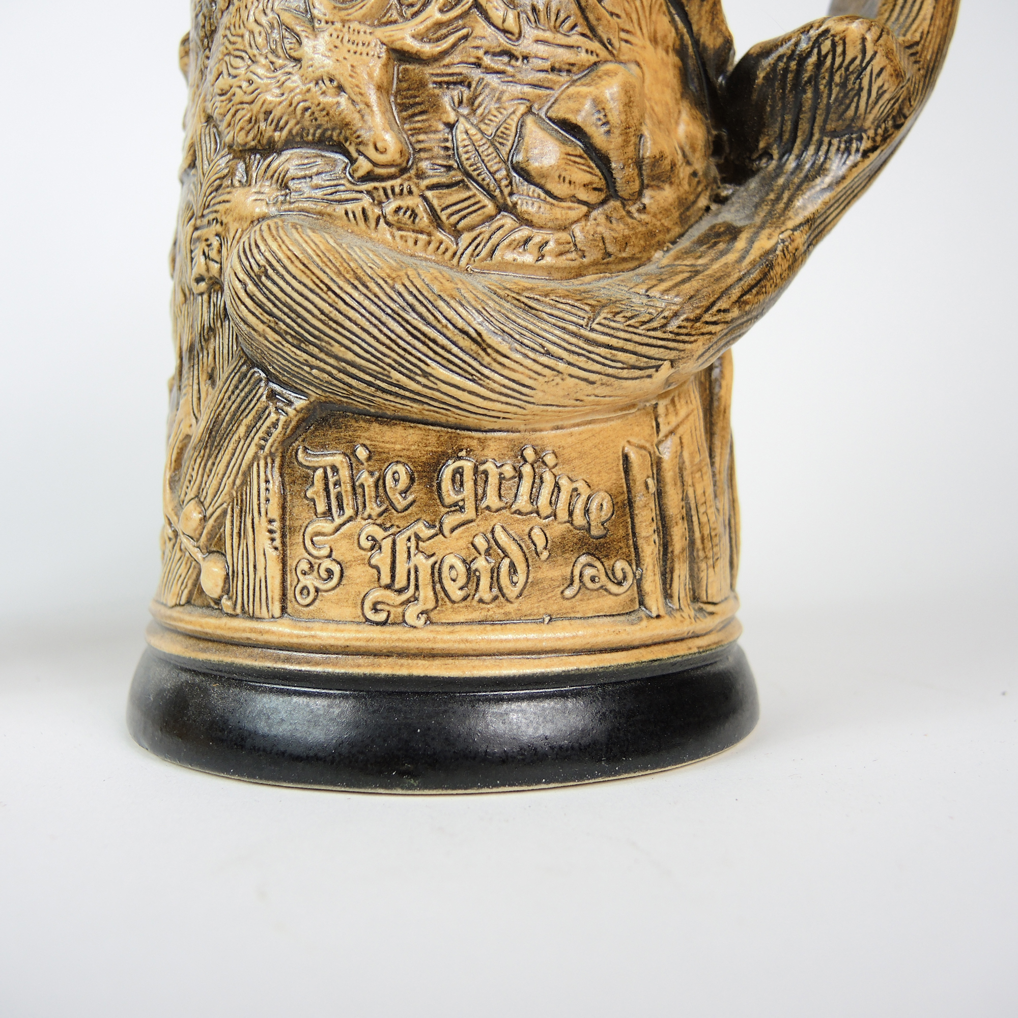 Two German Hunting Themed Beer Steins