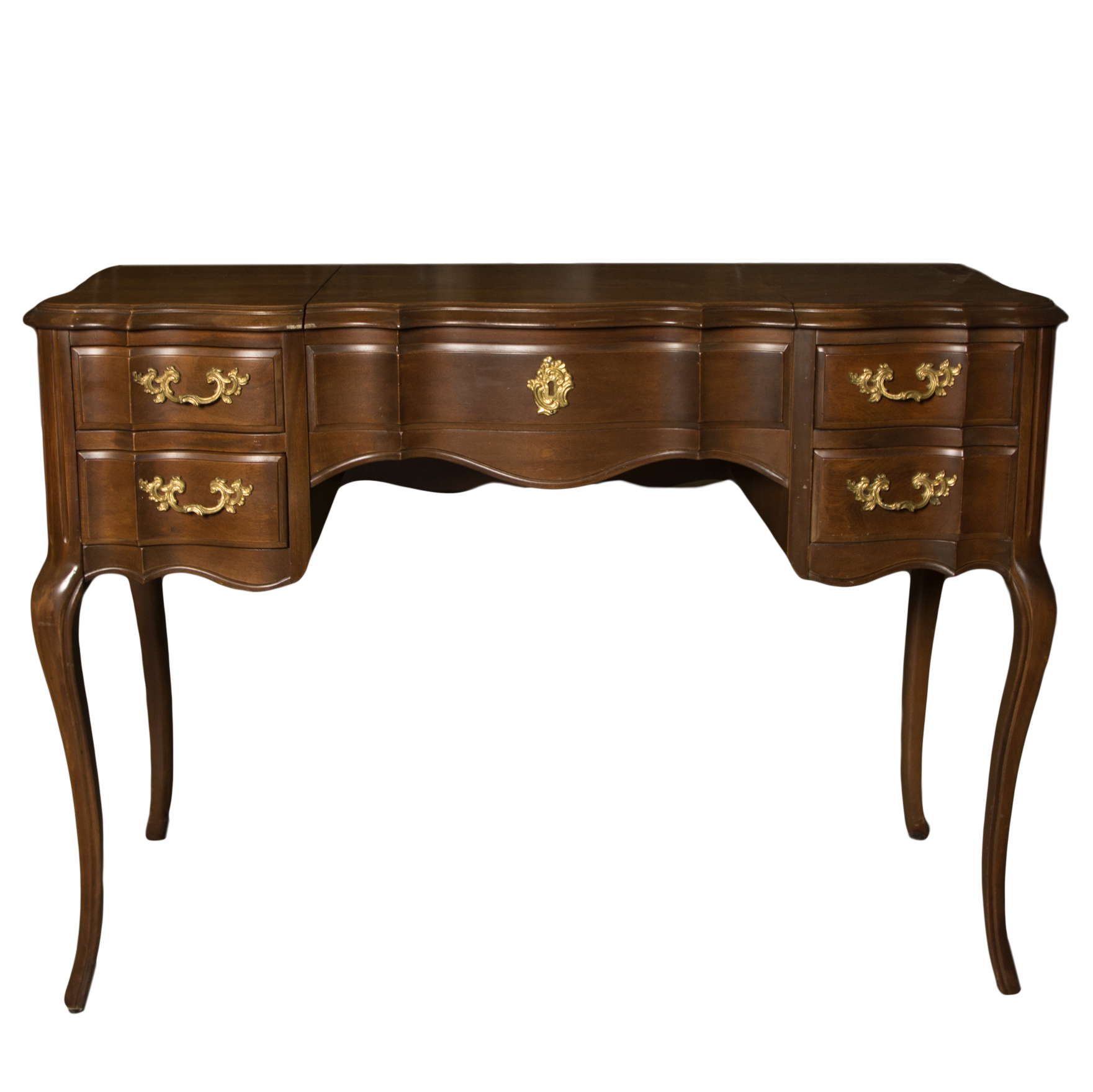 Cherry French Provincial Vanity Table EBTH