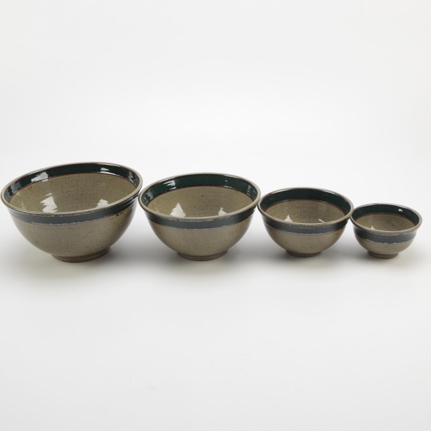 Nesting Studio Pottery Mixing Bowls