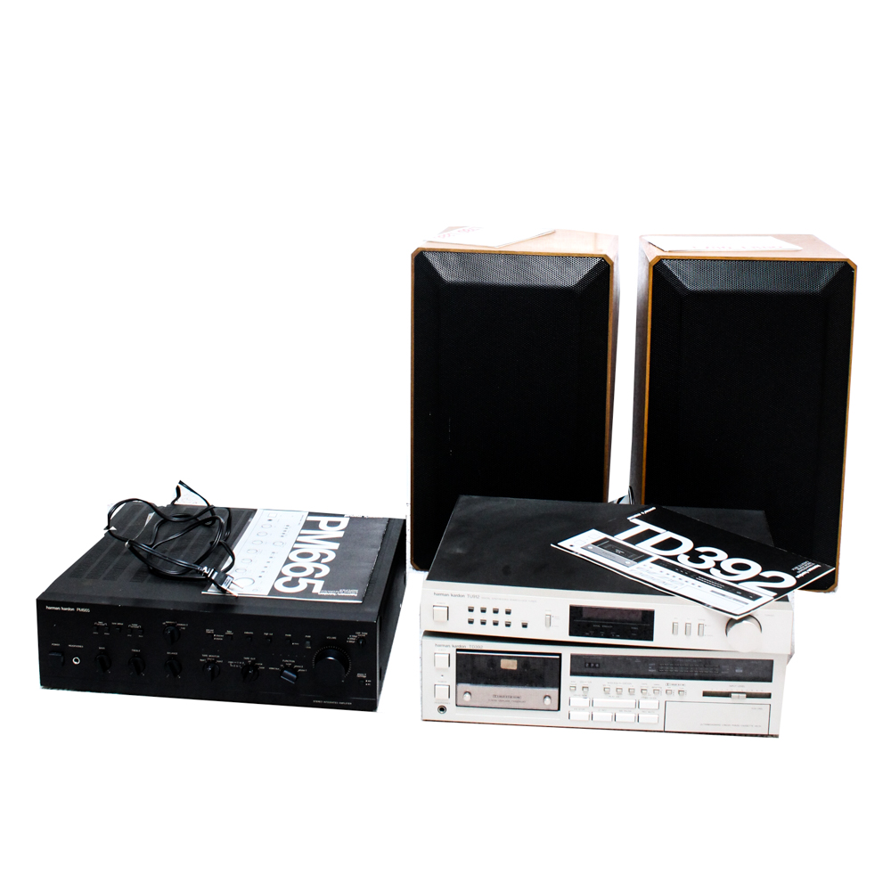 Vintage Harman Kardon Stereo Components