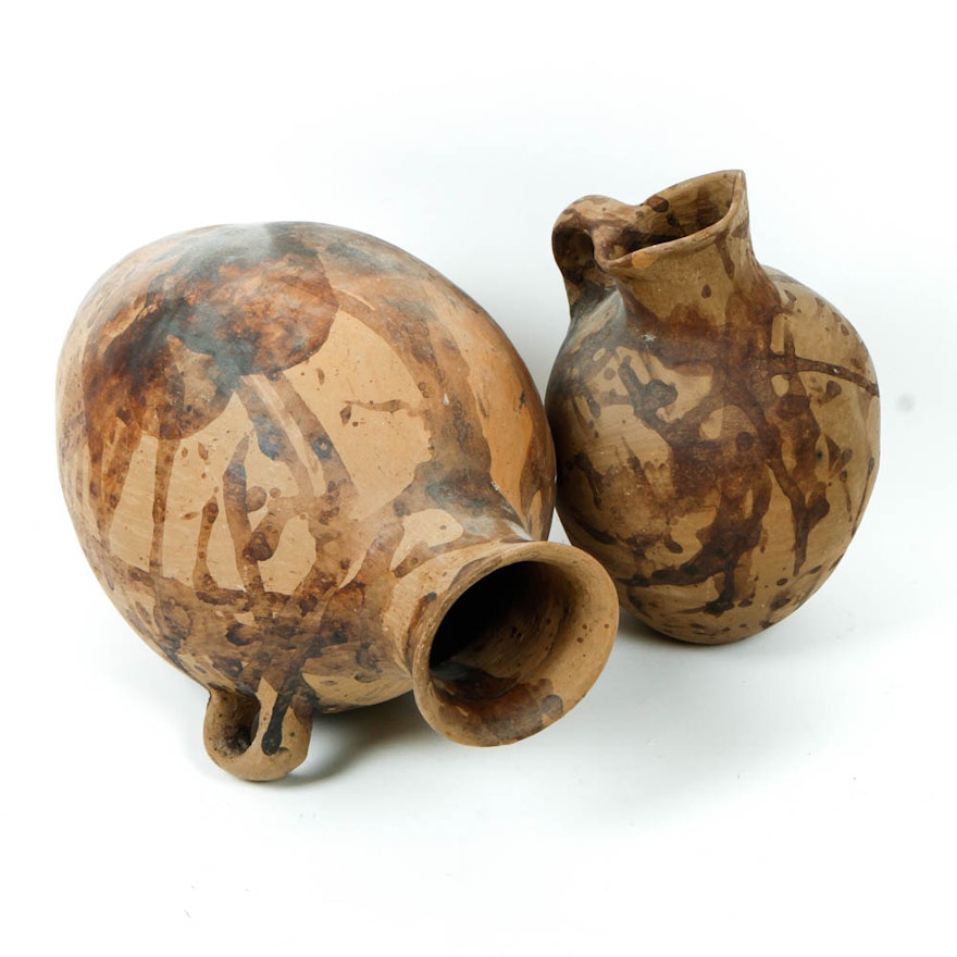 Mexican Pottery Jugs
