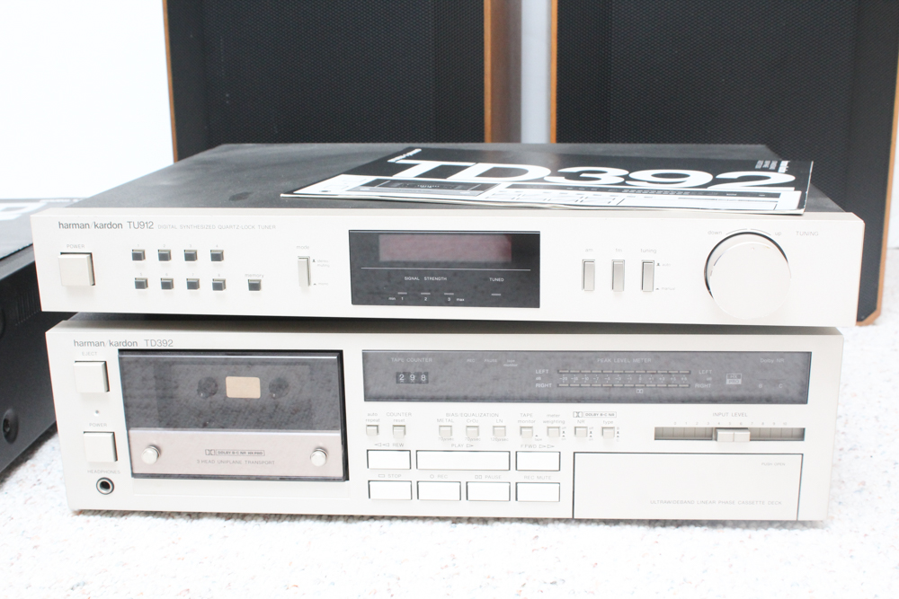 Vintage Harman Kardon Stereo Components