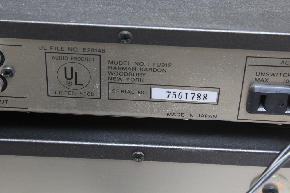 Vintage Harman Kardon Stereo Components