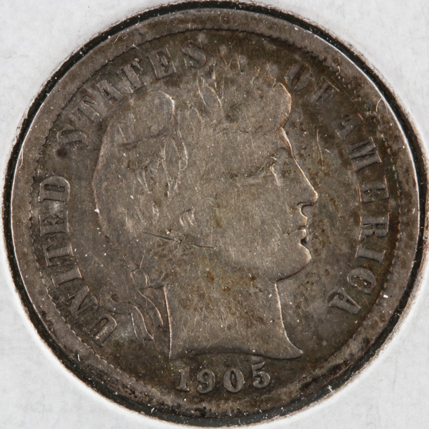 1905-O Barber Dime