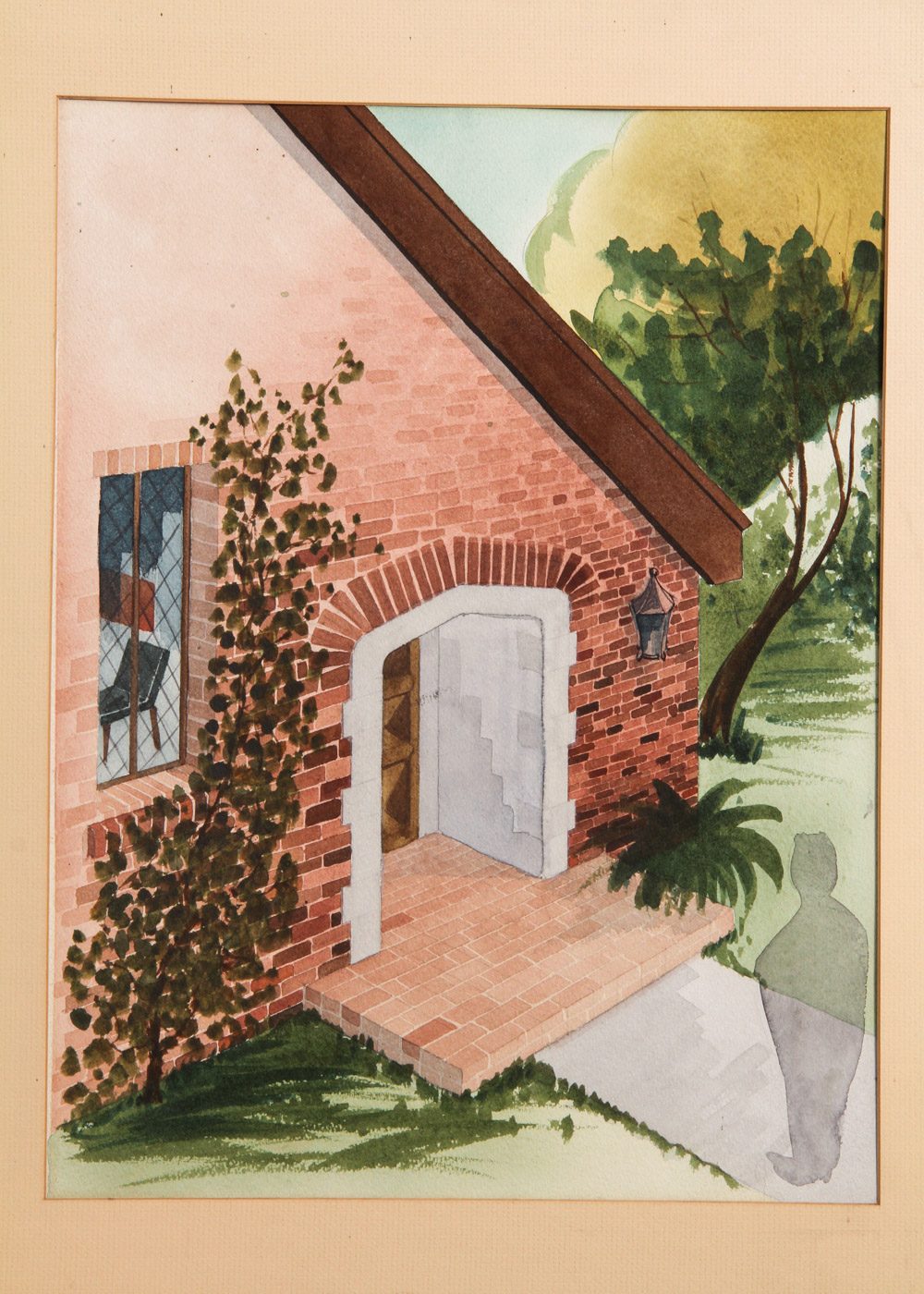 Watercolor Painting on Paper