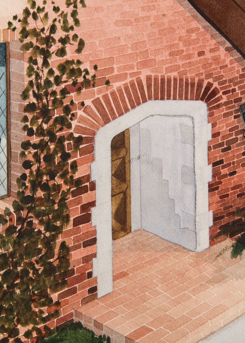 Watercolor Painting on Paper