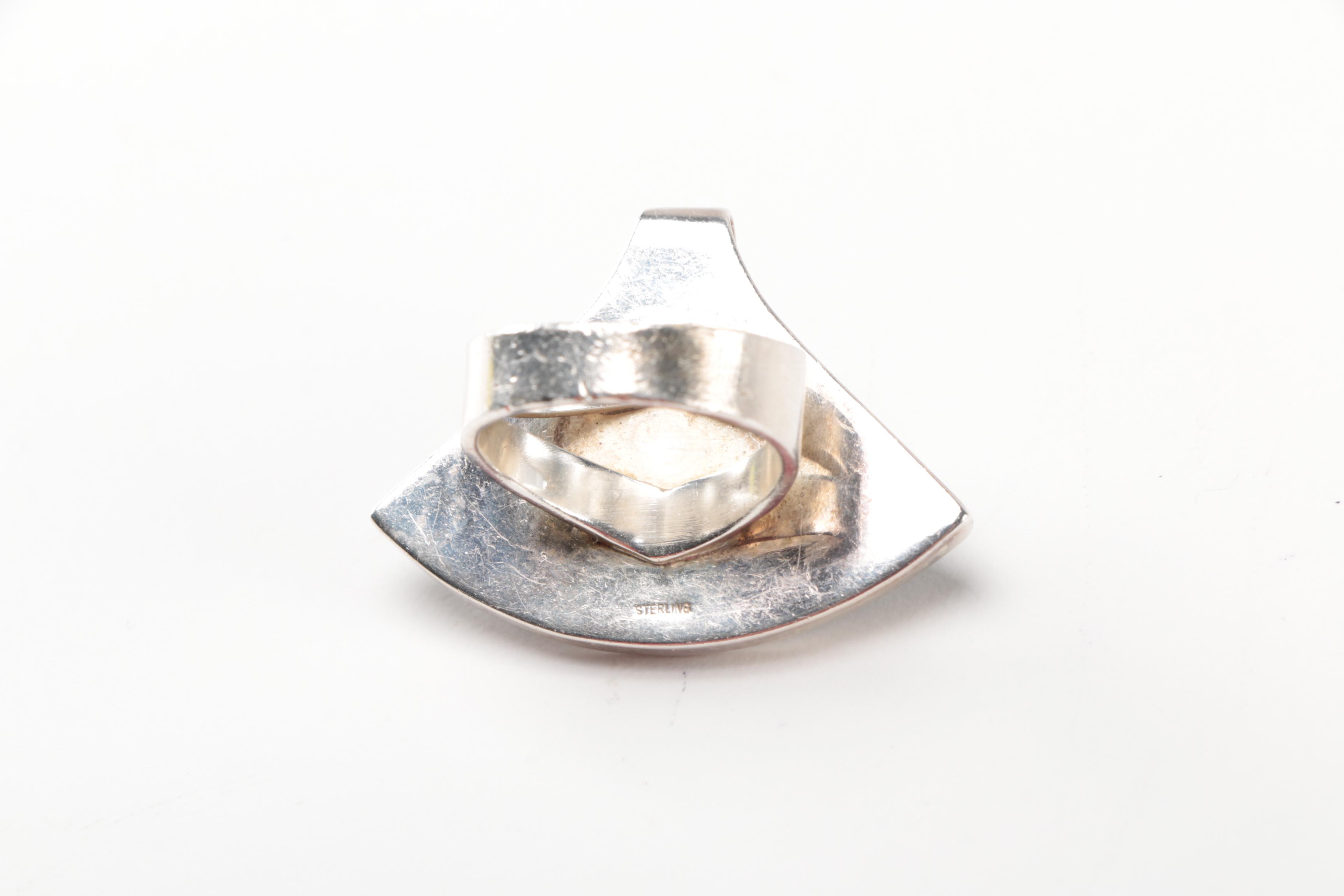 Sterling Silver Jane Campbell Jewelry Set