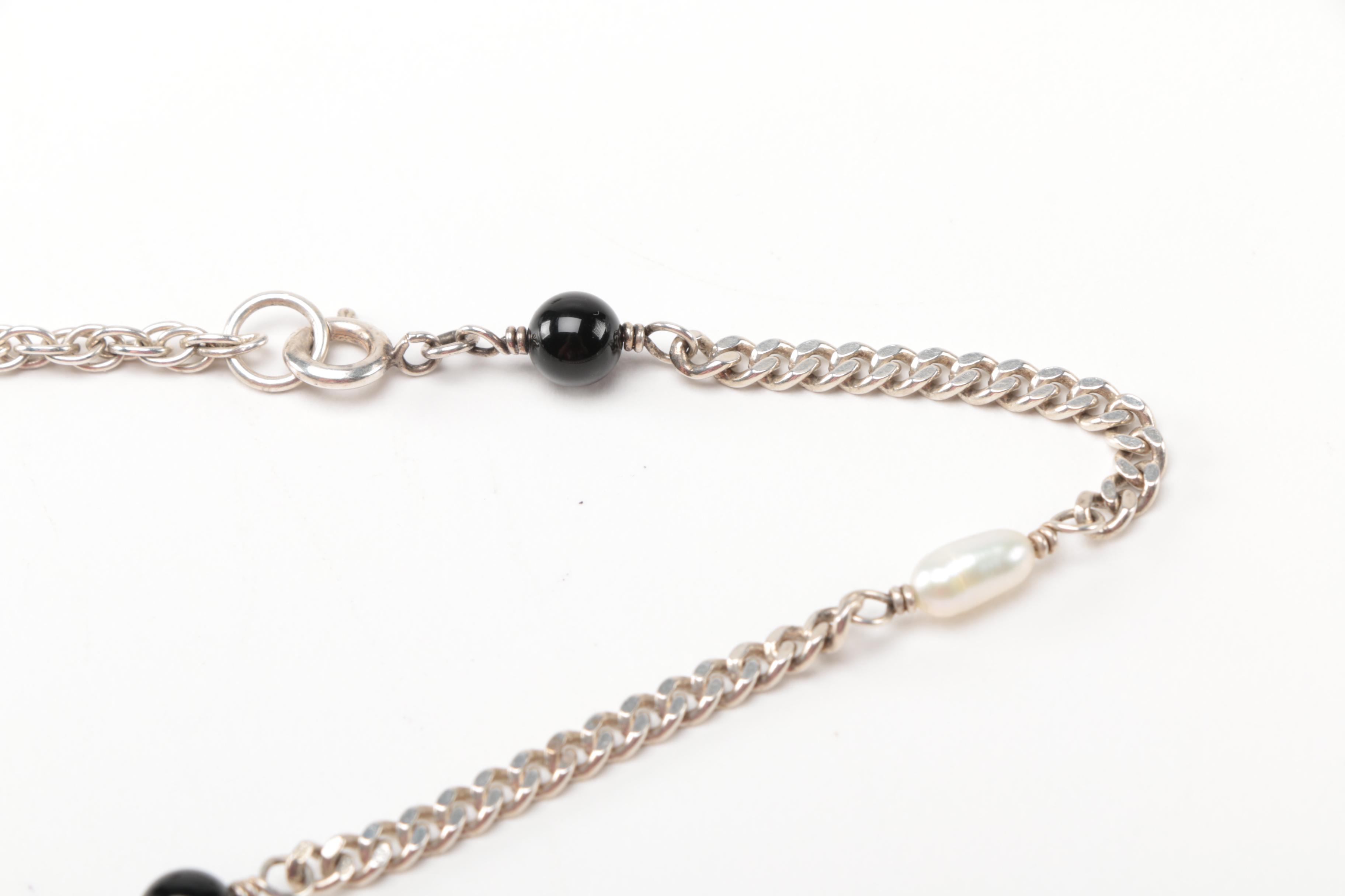 Sterling Silver Jane Campbell Jewelry Set