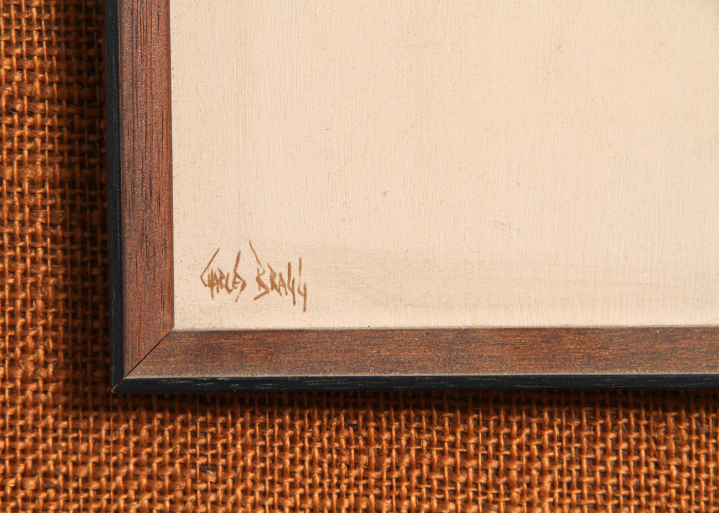 Charles Bragg Oil Painting on Canvas Portrait of an Older Man