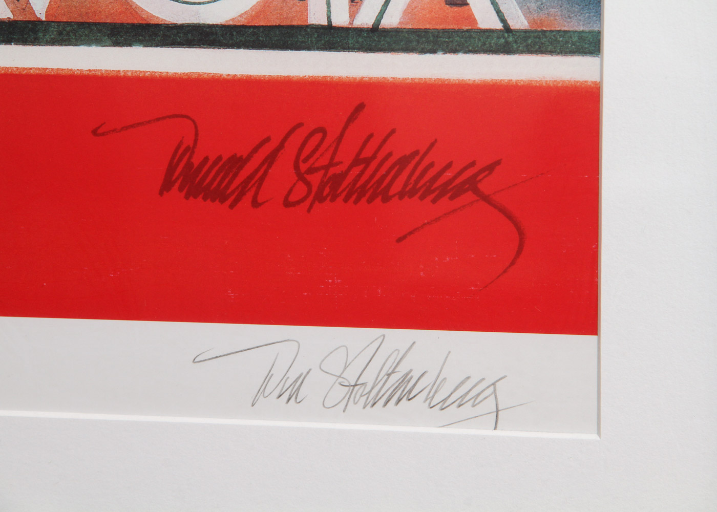 Donald Stoltenberg Signed Offset Lithograph after "Conte di Savoia"