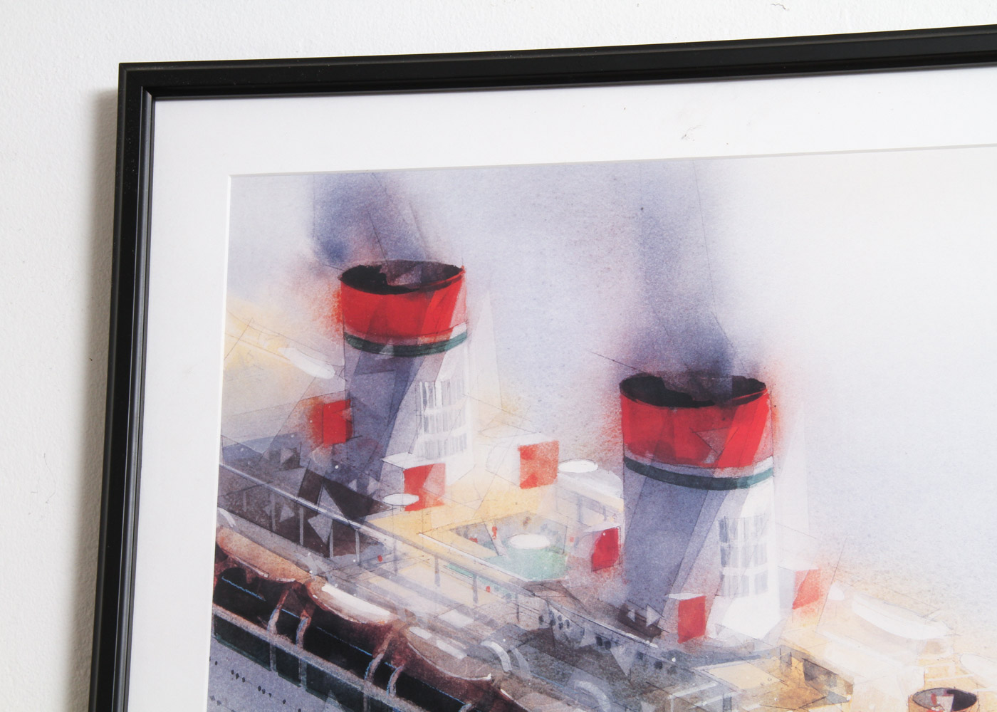 Donald Stoltenberg Signed Offset Lithograph after "Conte di Savoia"