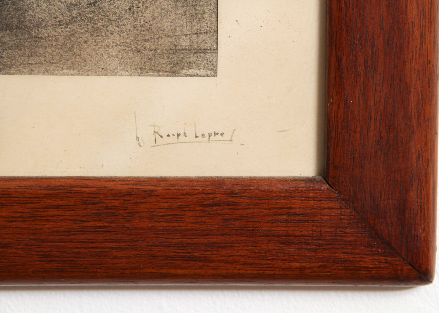 Ralph Lepre Charcoal Drawing on Paper Calla LIlies