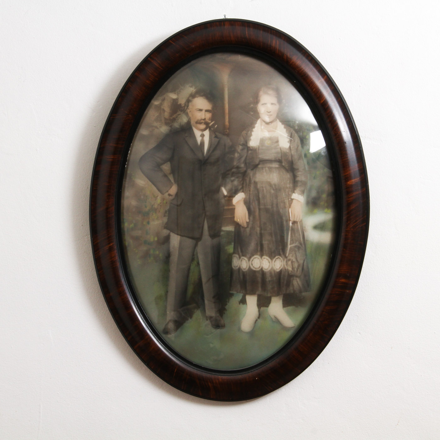 Antique Hand Tinted Photograph