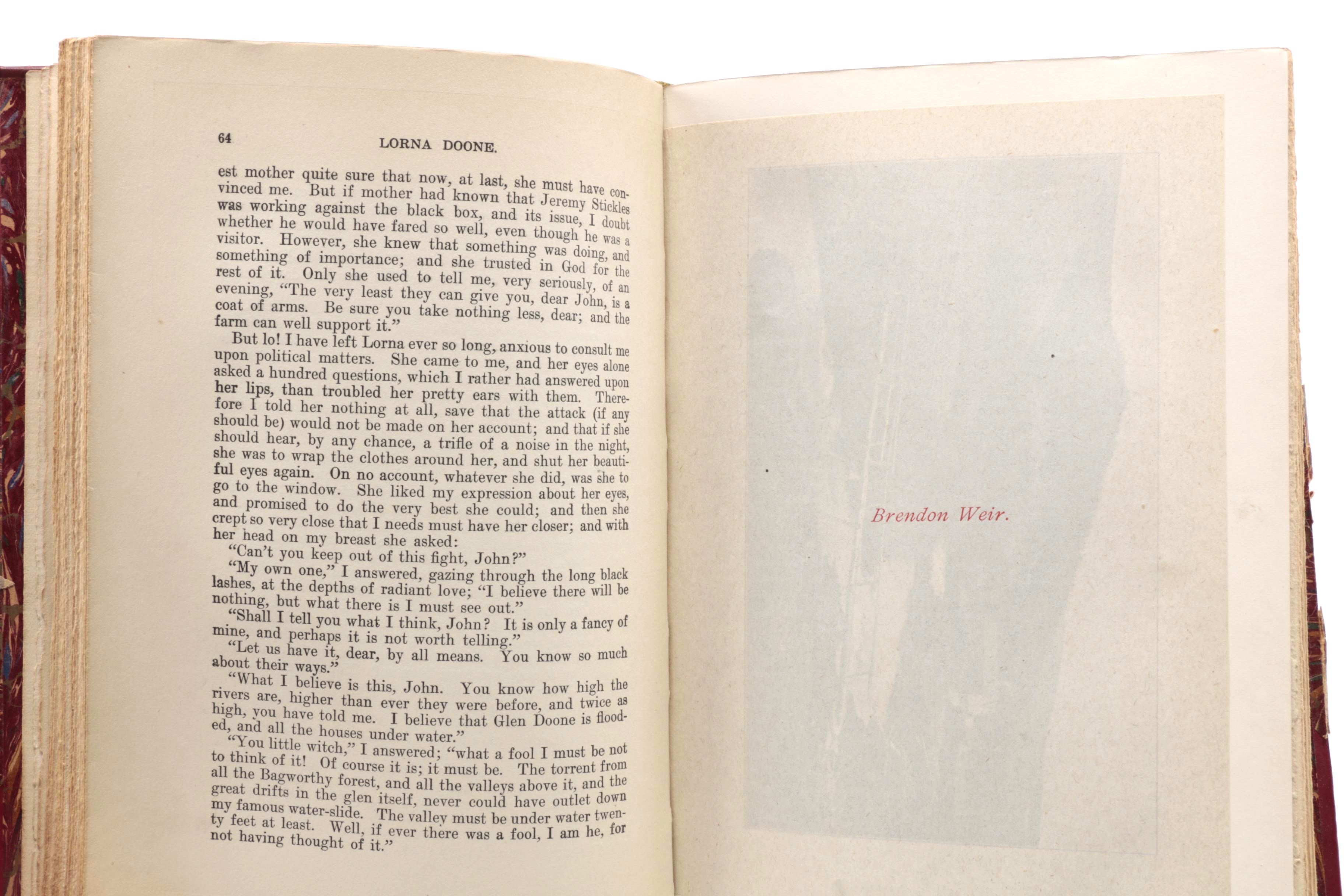 "Lorna Doone: A Romance of Exmoor"  Vol. I and Vol. II by R. D. Blackmore