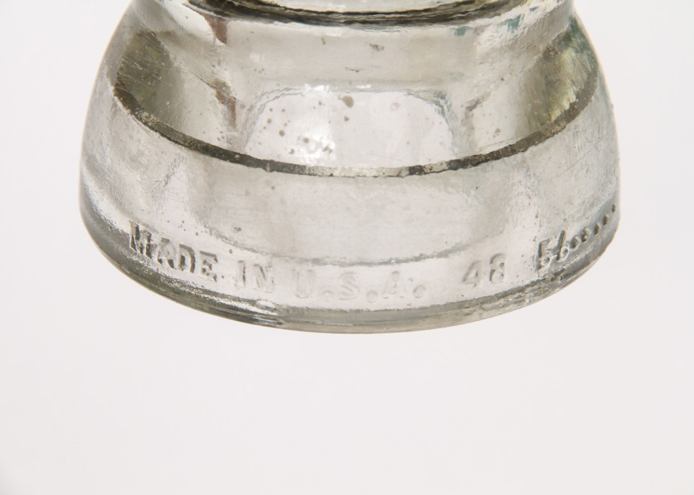 Vintage Glass Phone or Electrical  Line Insulators