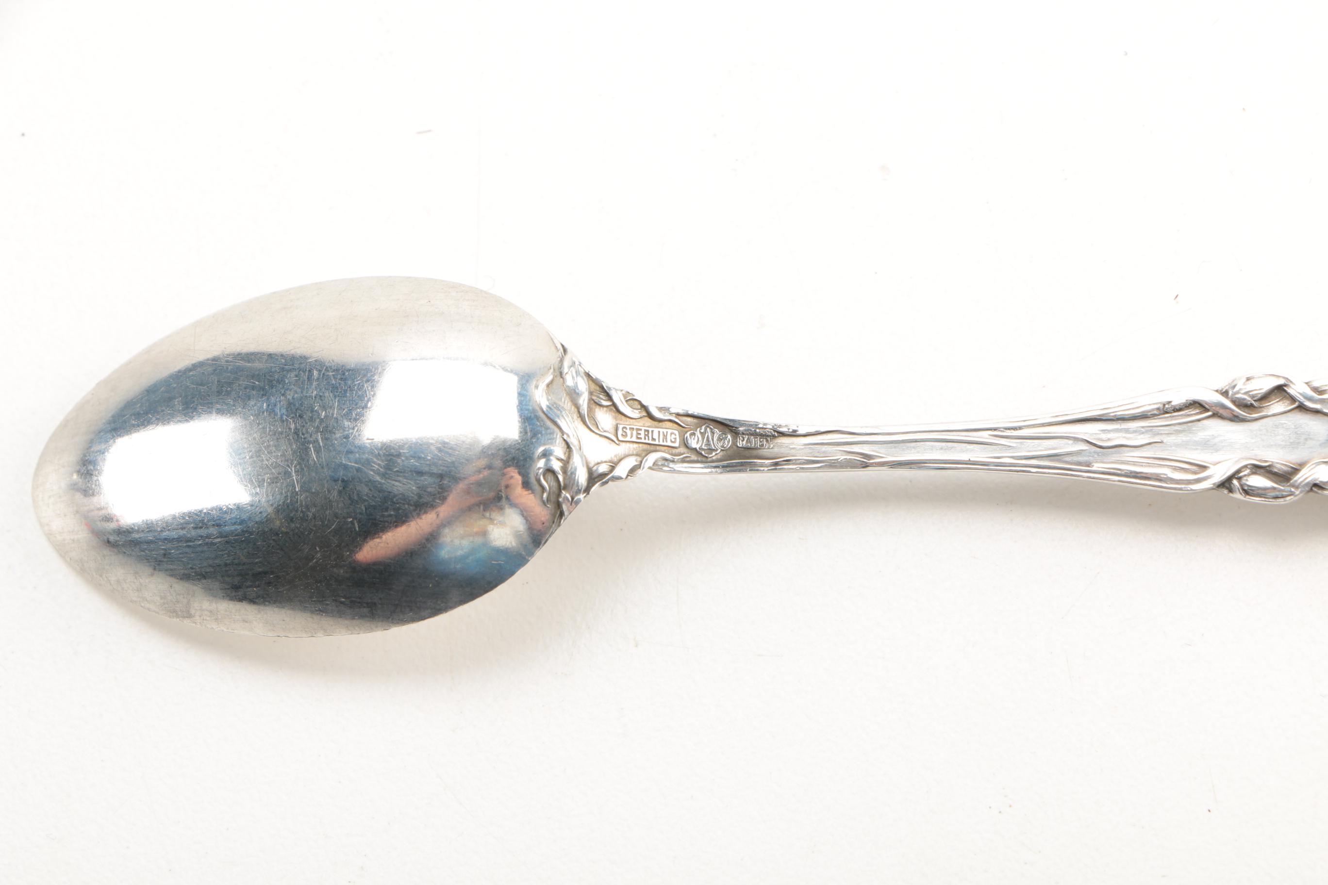 American Sterling Silver Spoons Including International Silver