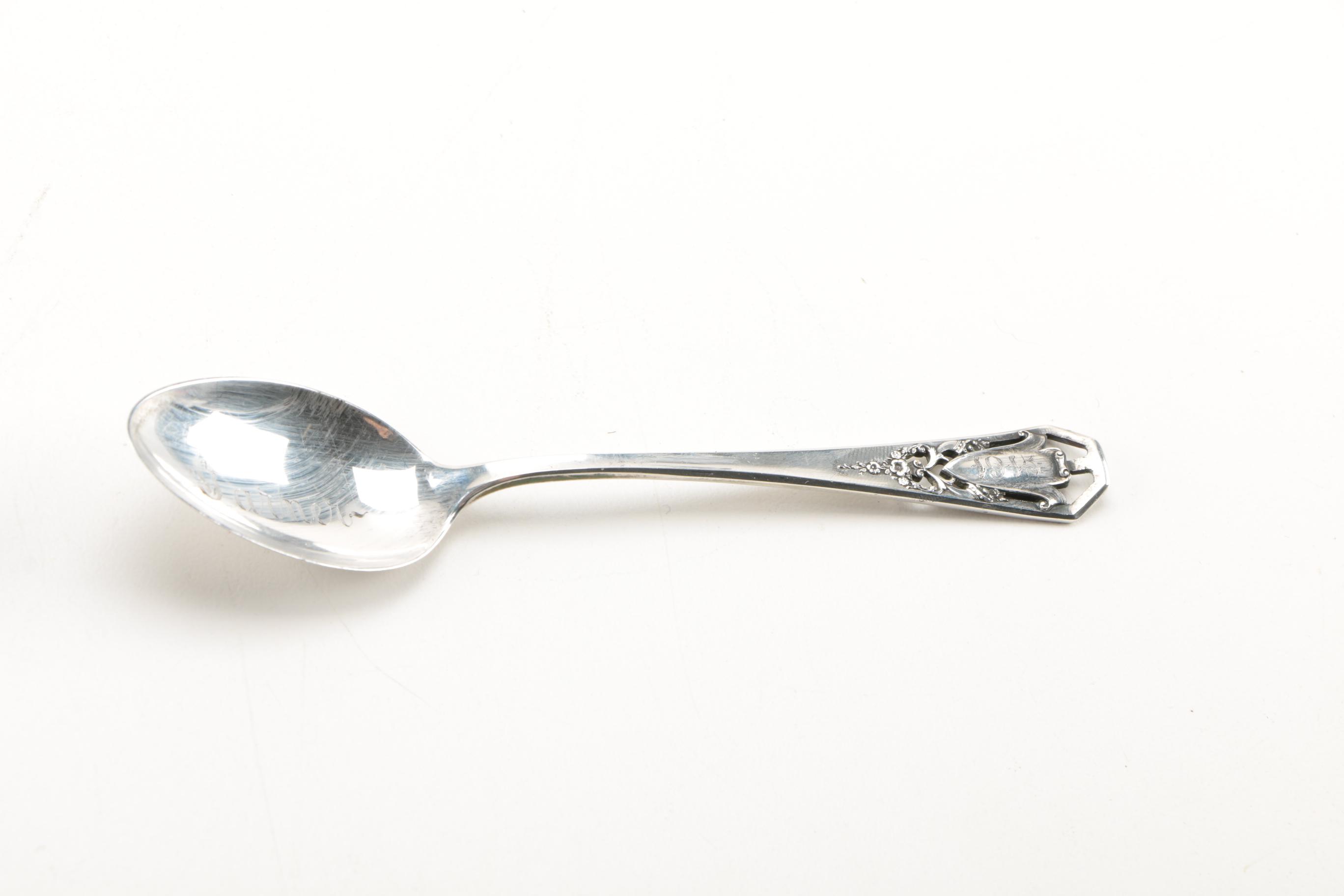 American Sterling Silver Spoons Including International Silver