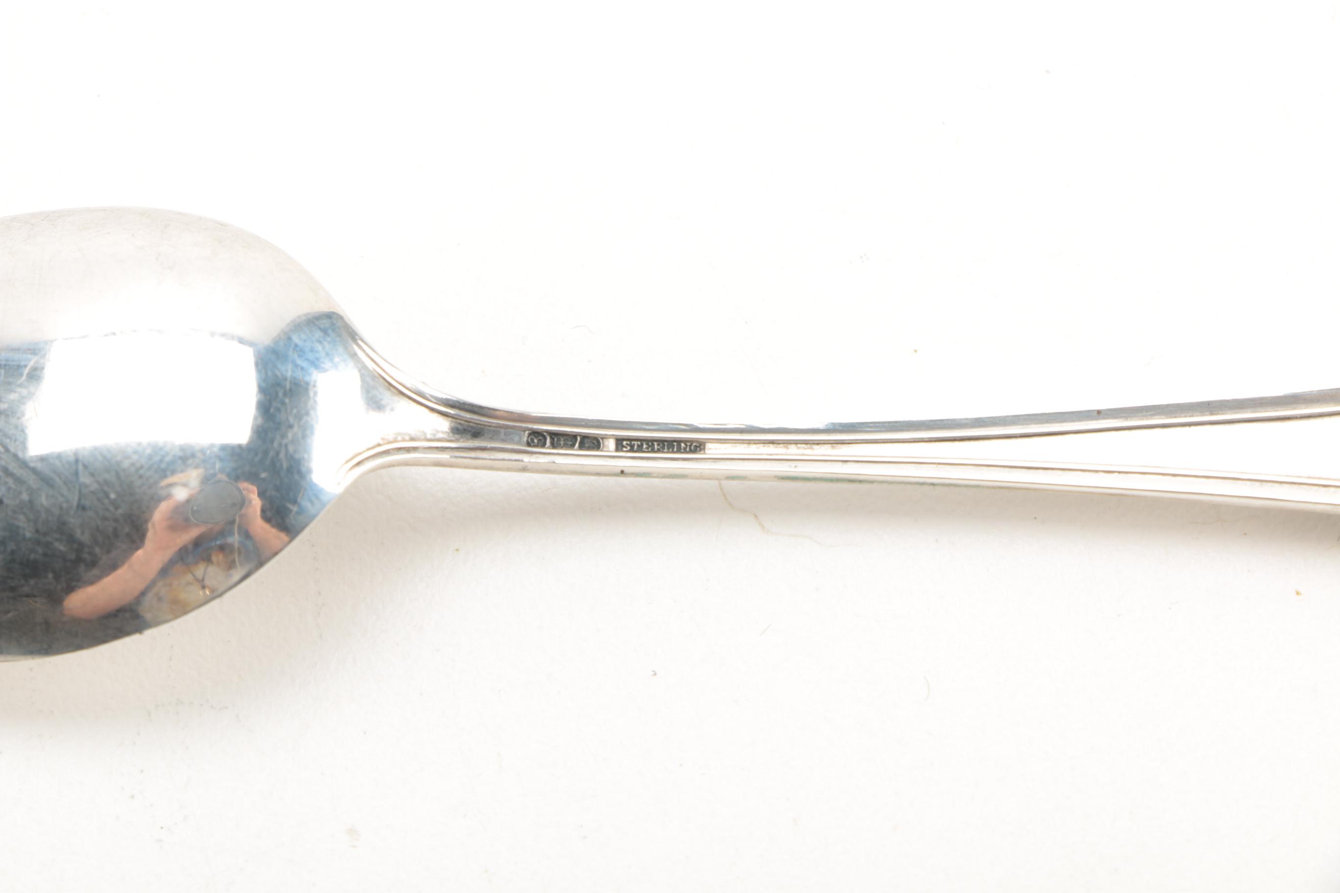 American Sterling Silver Spoons Including International Silver
