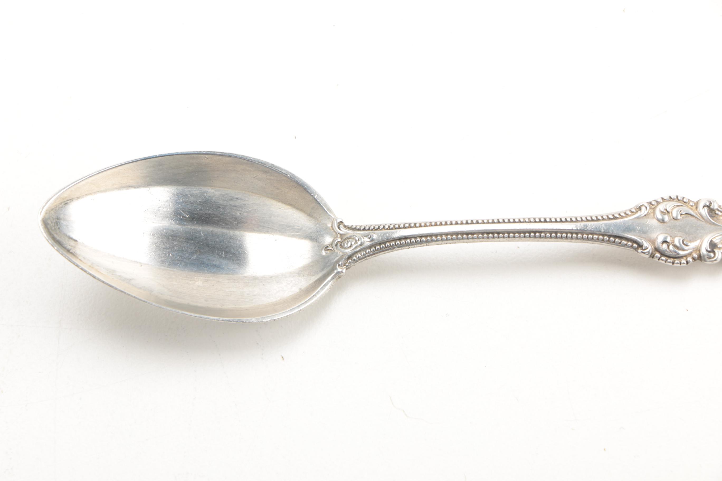 American Sterling Silver Spoons Including International Silver