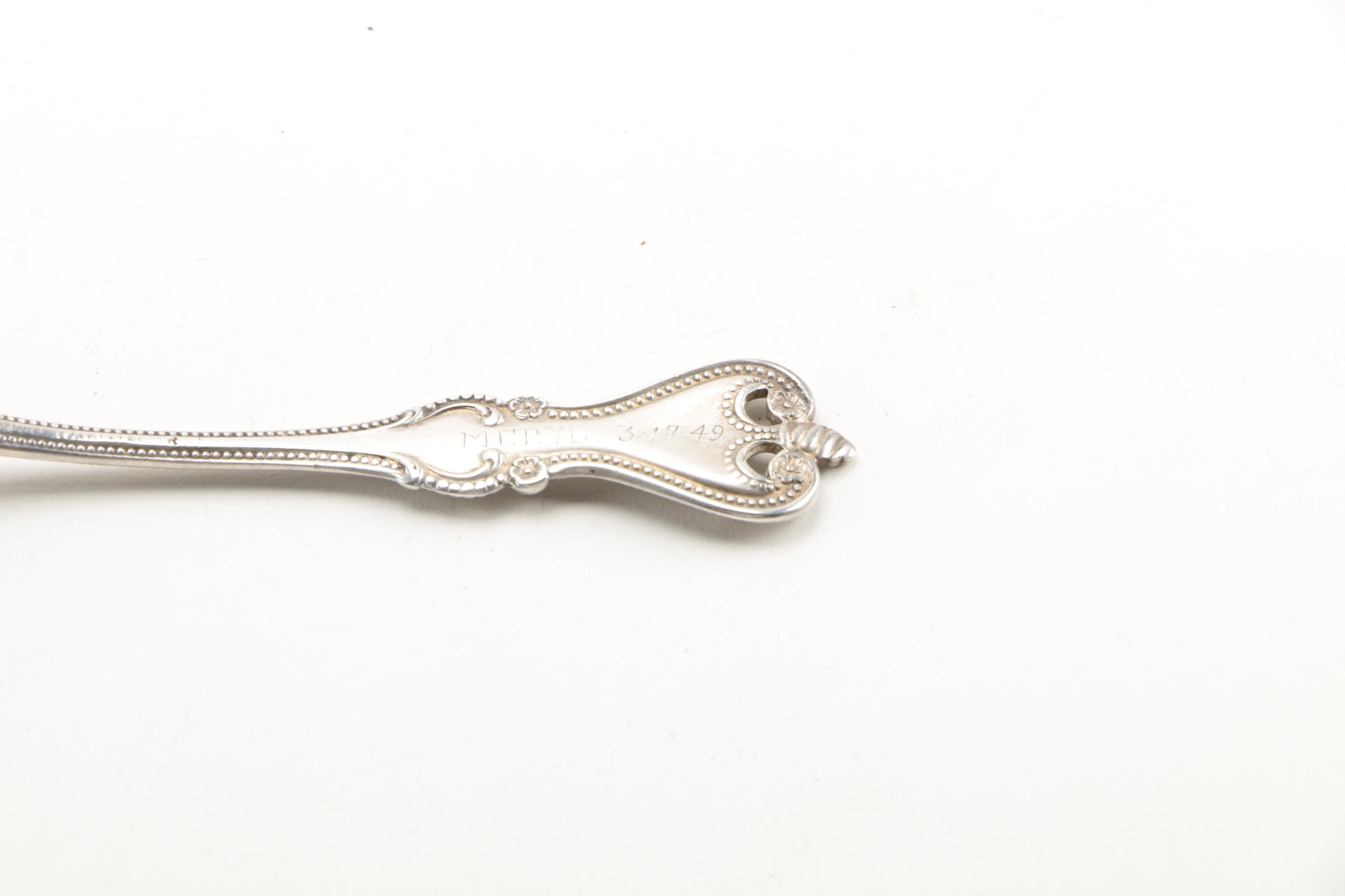 American Sterling Silver Spoons Including International Silver