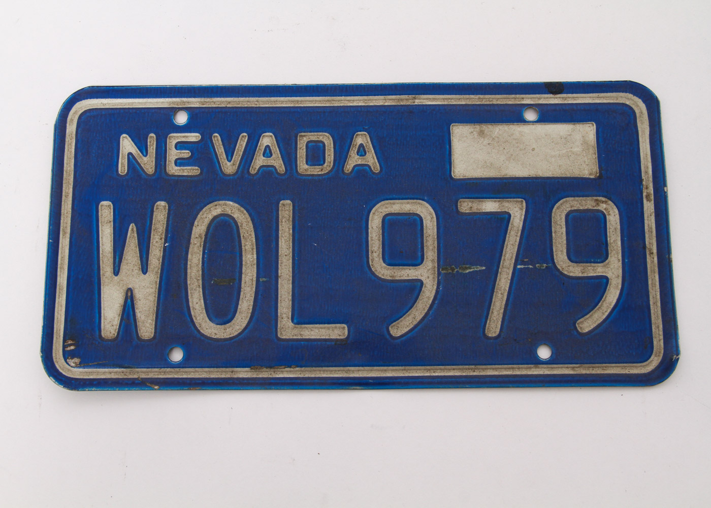 Used Nevada and Oregon License Plates
