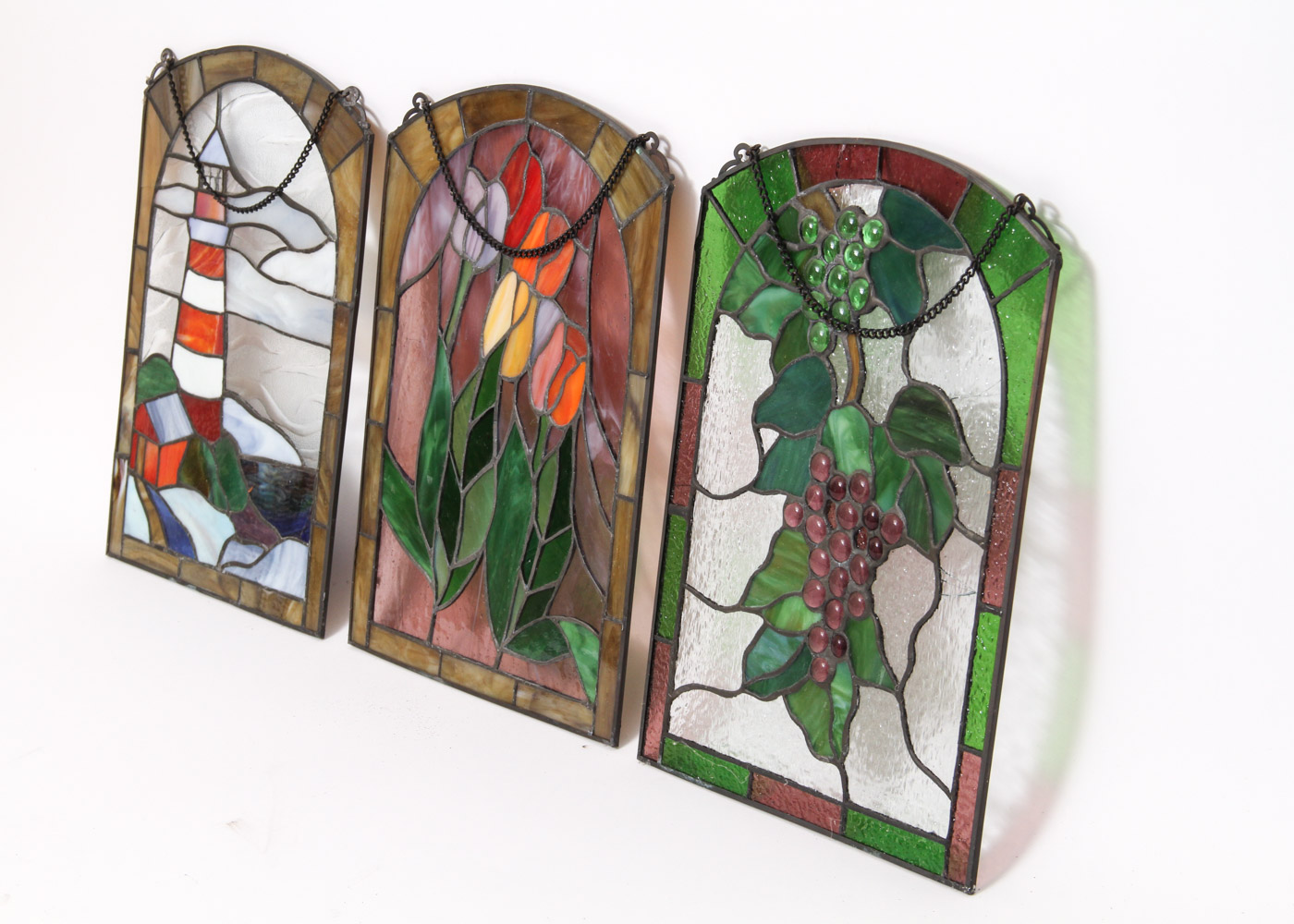 Stained Glass Hanging Decorative Panels